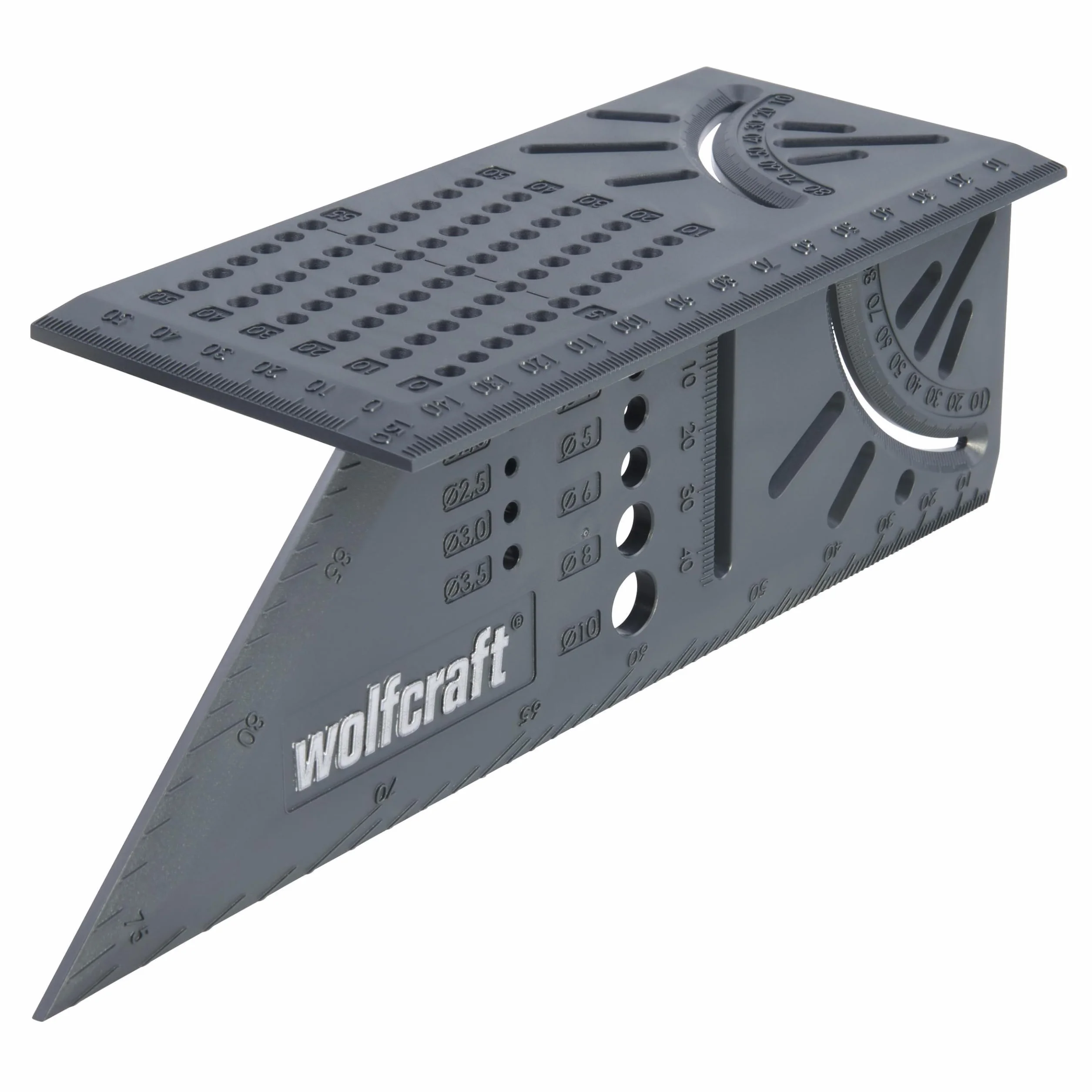 Wolfcraft Kątowniki Stolarskie, Szary, 150 x 275 x 66 mm