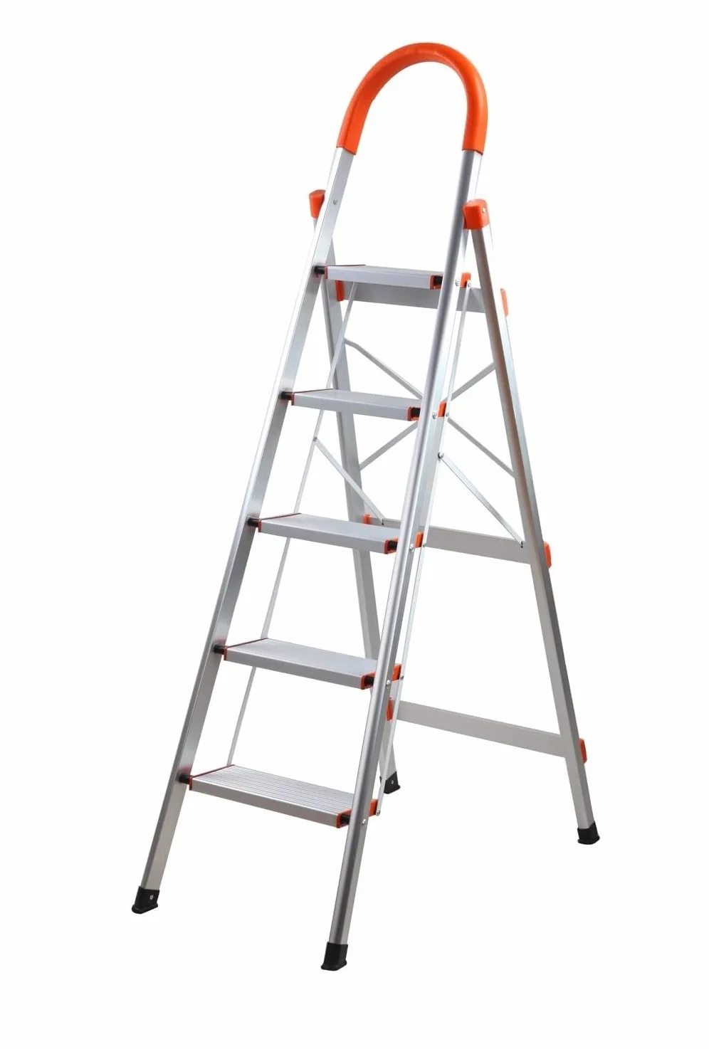 TREPPE Aluminiowa składana drabina 5 stopni