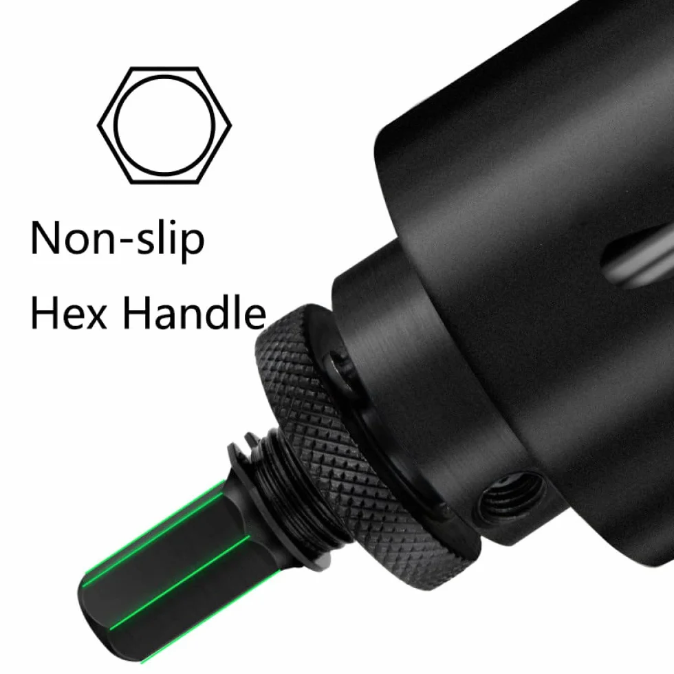 1 sztuk 35-114mm Bi-Metal M42 otwornice Bit do obróbki drewna żelazo ze stali nierdzewnej plastikowy zestaw do cięcia aluminium zestaw wierteł, b