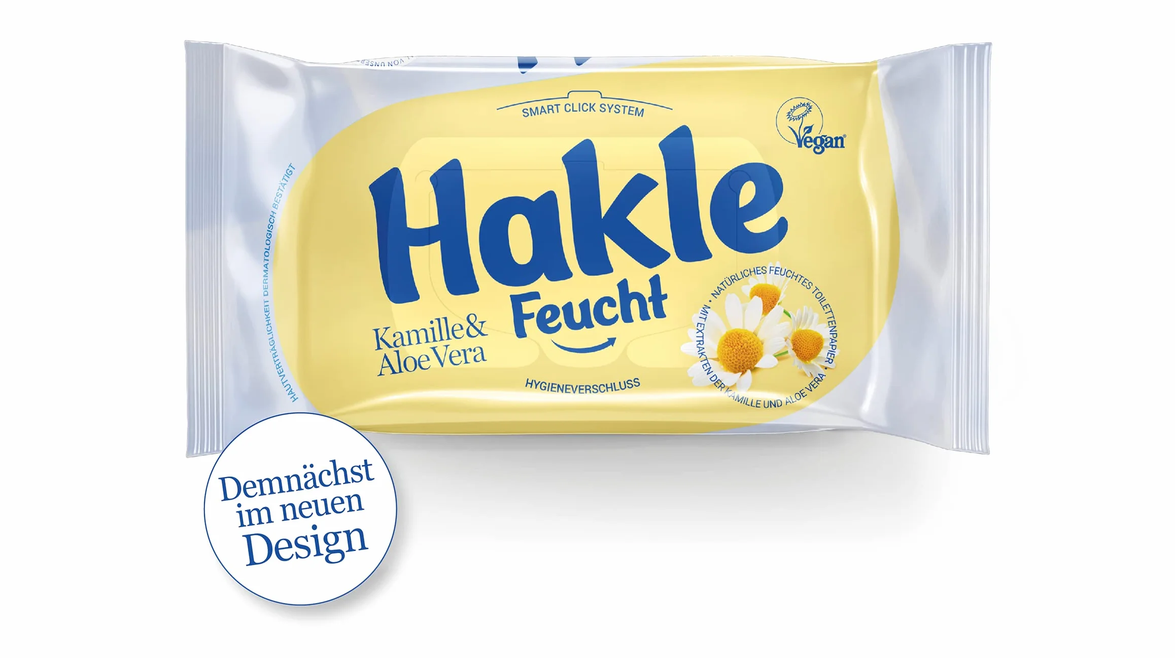 Hakle - Wilgotny rumianek i aloes, 12 opakowań