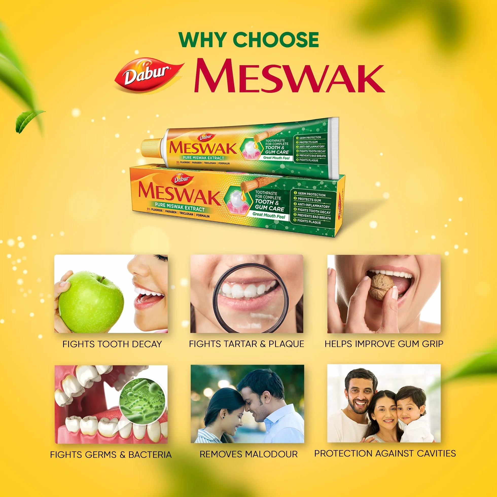 Dabur Meswak Pasta do zębów 100 G