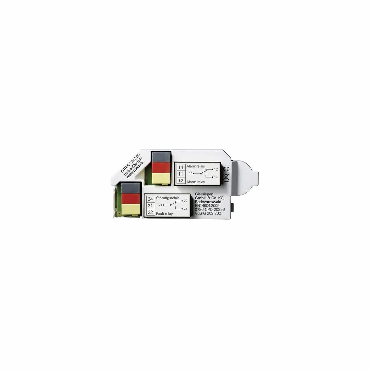 GIRA Relaismodule RWM Dual/VdS Rauchmelder 234000