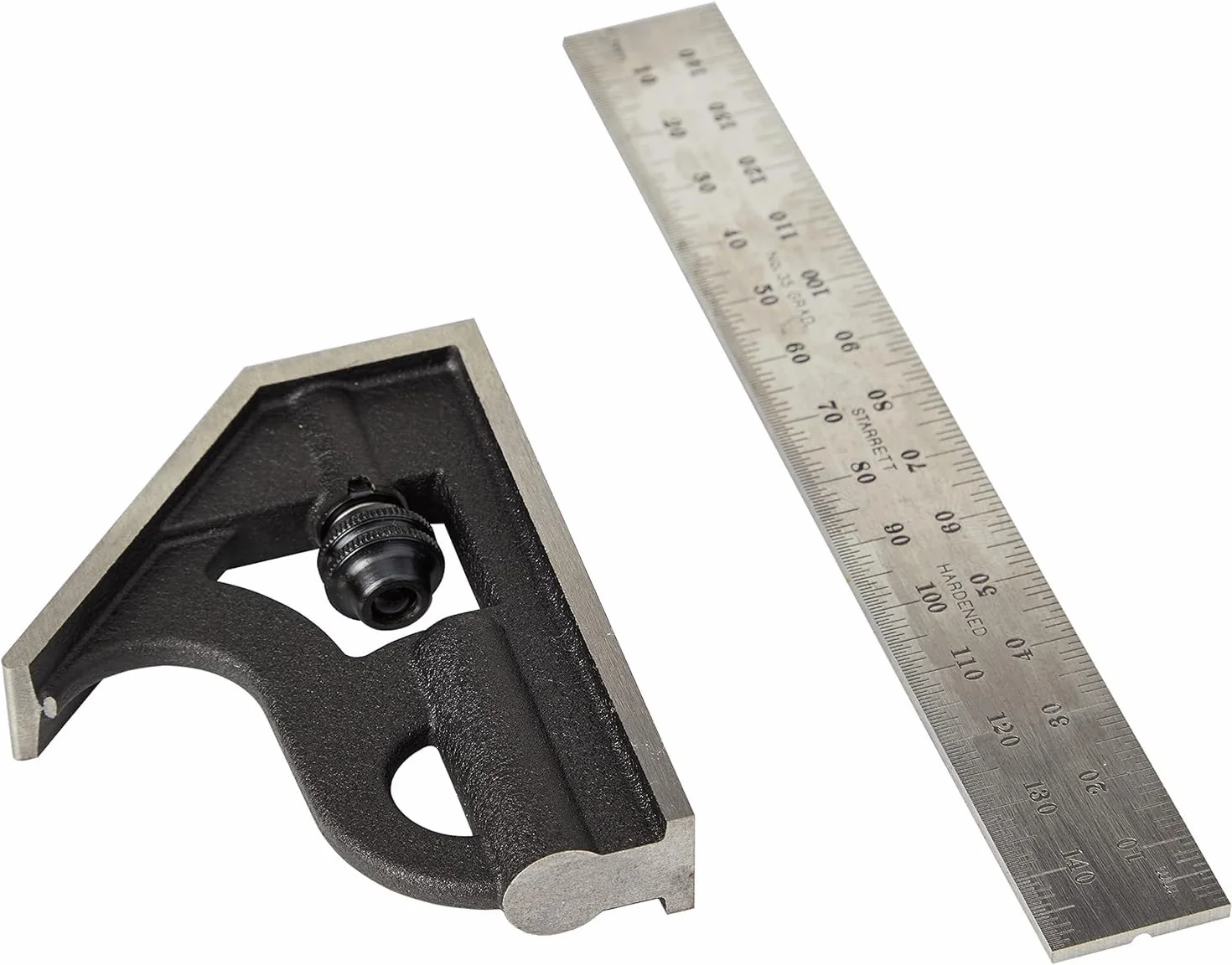 Starrett 10MH-150 Kątownik, Szary, 150mm