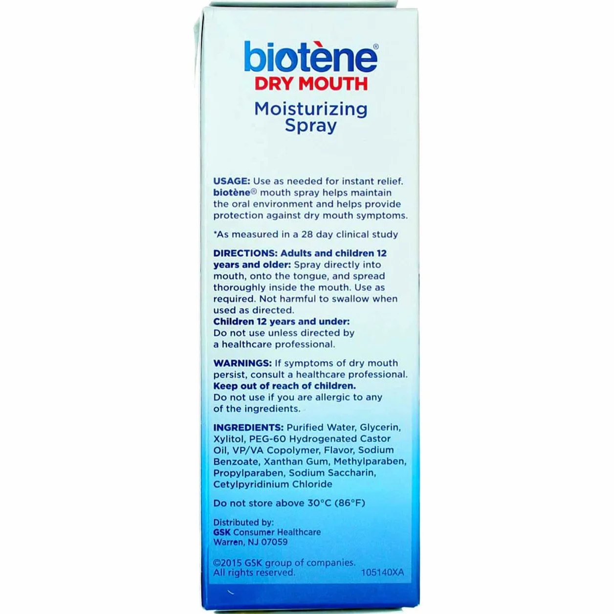 Biotène Biotene Mouth Spray Size 1,5Z Biotene Mouth Spray 1,5Z