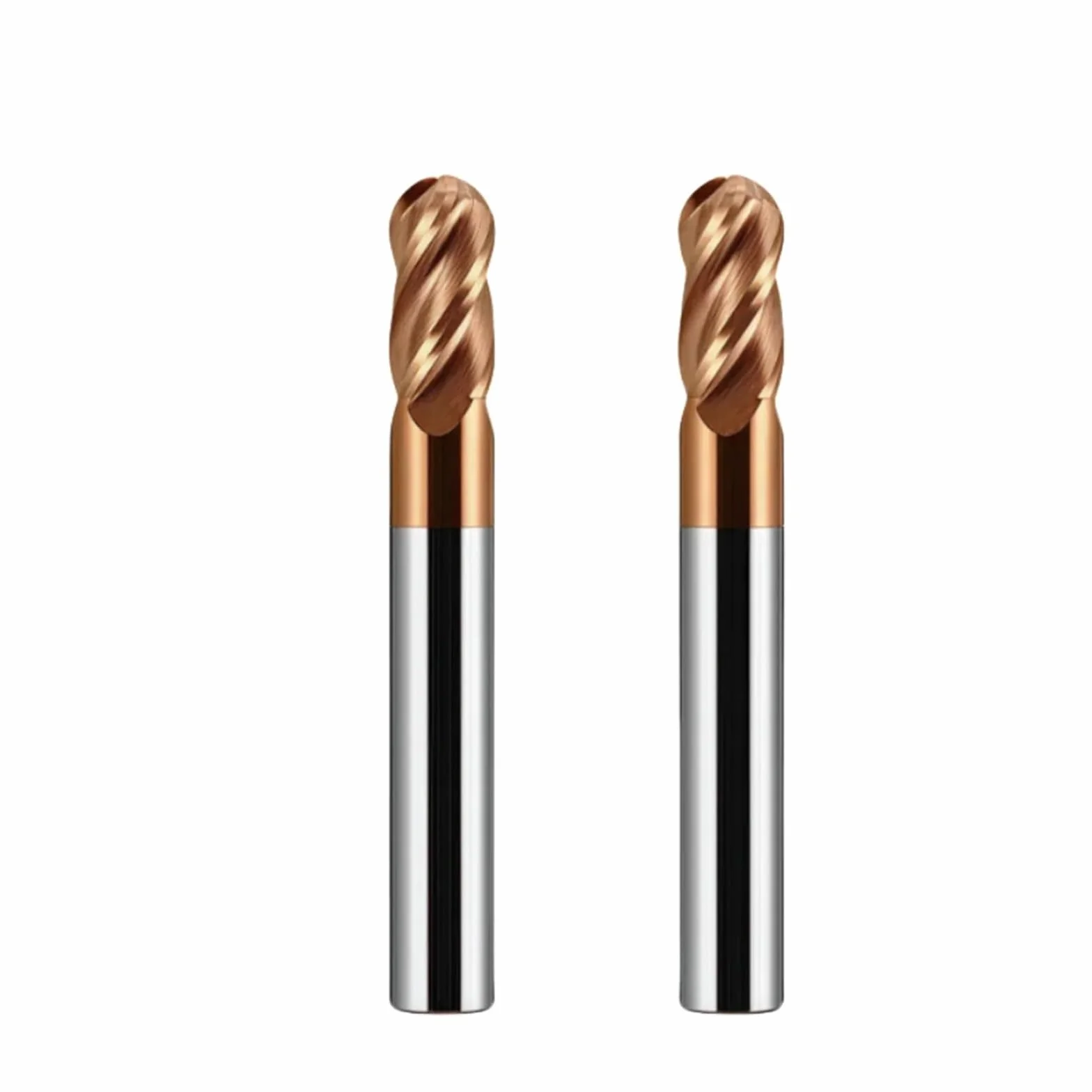 Końcówka z węglików spiekanych HRC55 4 rowki powlekane frez ze stali wolframowej do stali nierdzewnej 3 4 5 6 8 10 12 14 16 18 20 mm (R10x40xD20x150)