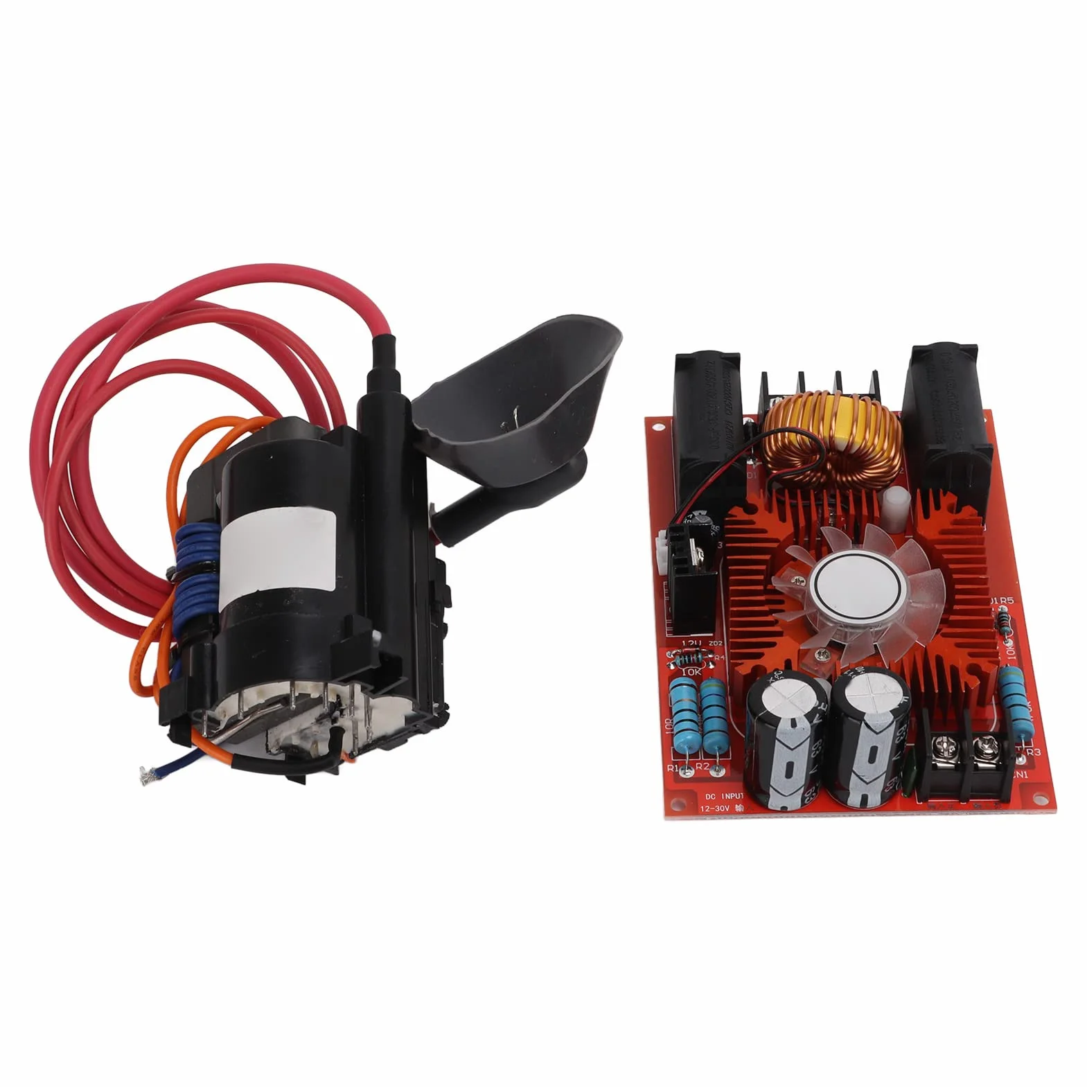 Nagrzewnica Indukcyjna DC 12-30V ZVS Flyback Płyta Sterownicza z Cewką Grzejną do Projektów DIY