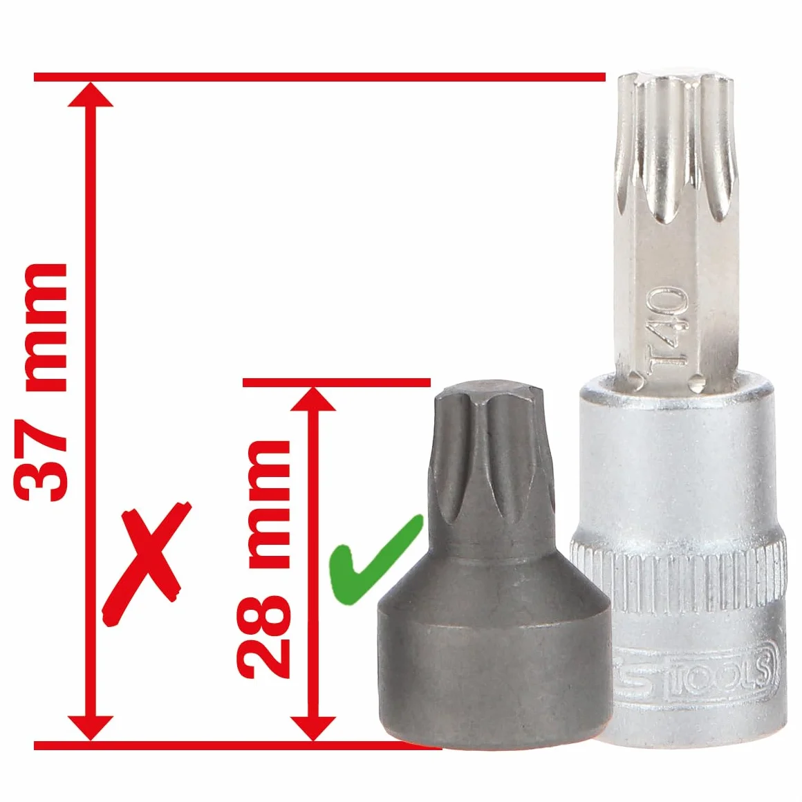 KS TOOLS 911.1850 Zestaw kluczy nasadowych