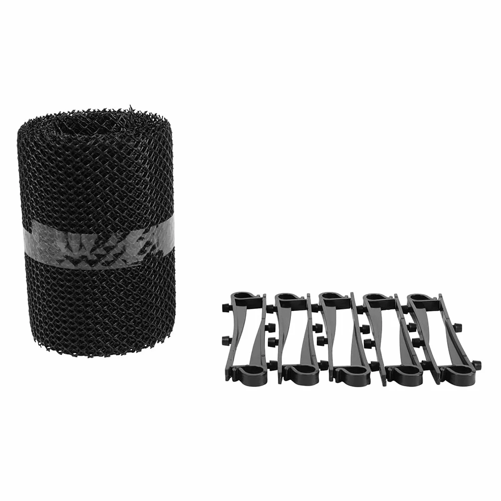 Greengeers 95331 rynny dachowe z siatki 10 haczyków 6 m x 150 mm
