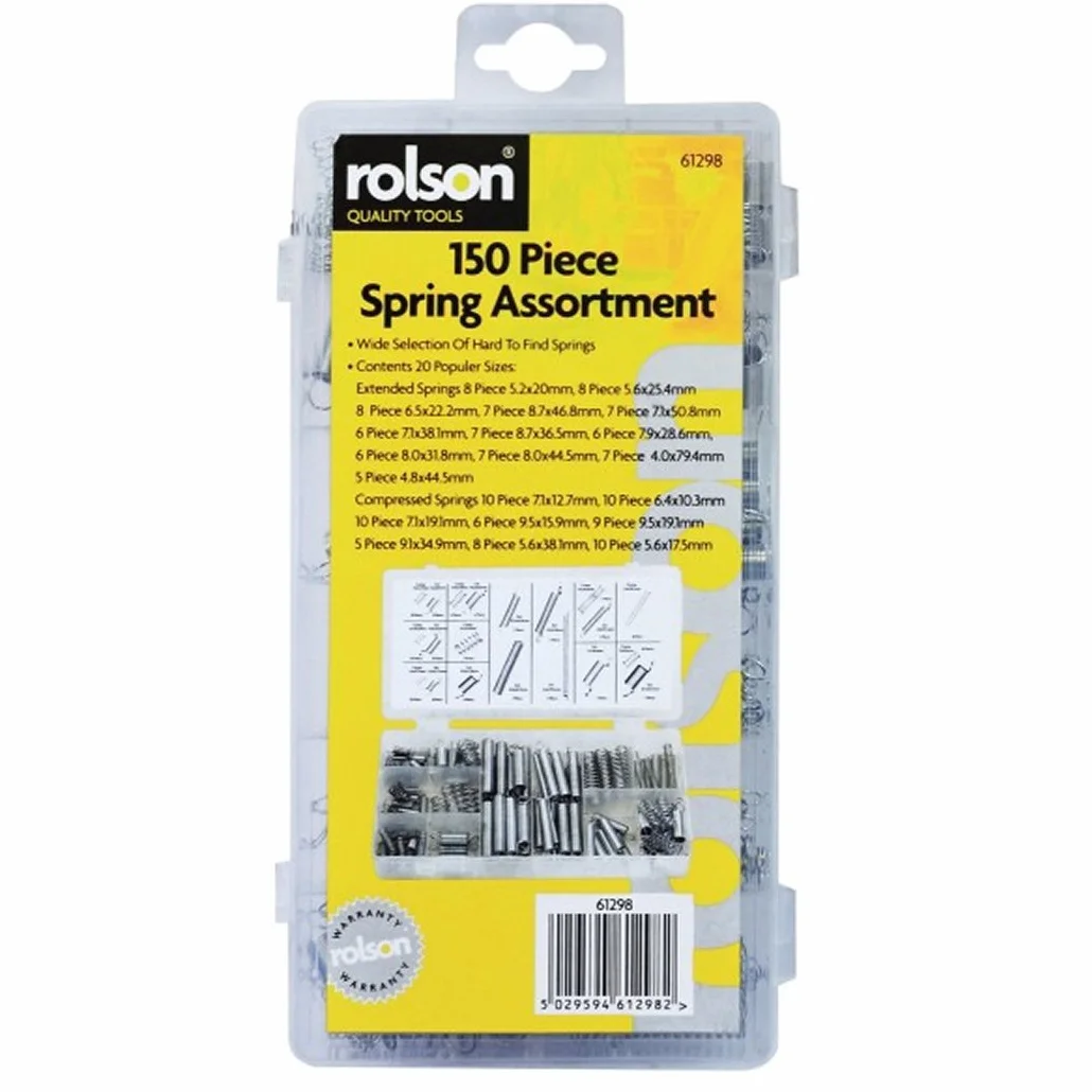 Rolson asortyment sprężyn 150 szt.