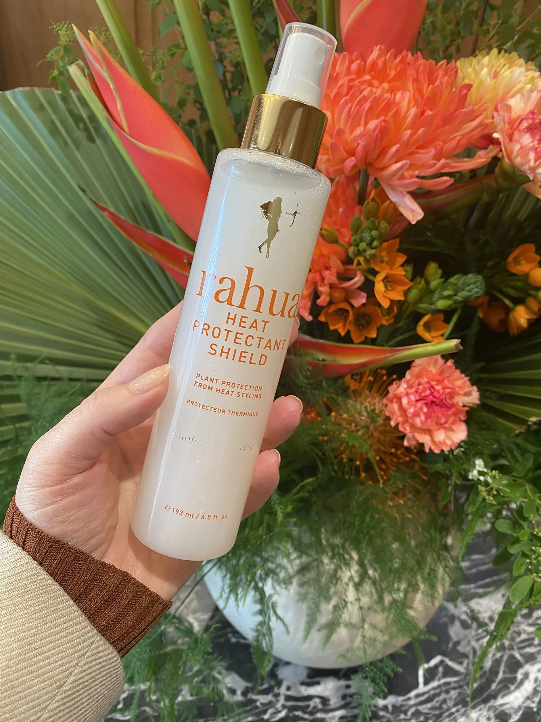 Rahua Heat Protectant Shield 193 ml Spray ochronny witamina E Aloe Vera keratyna