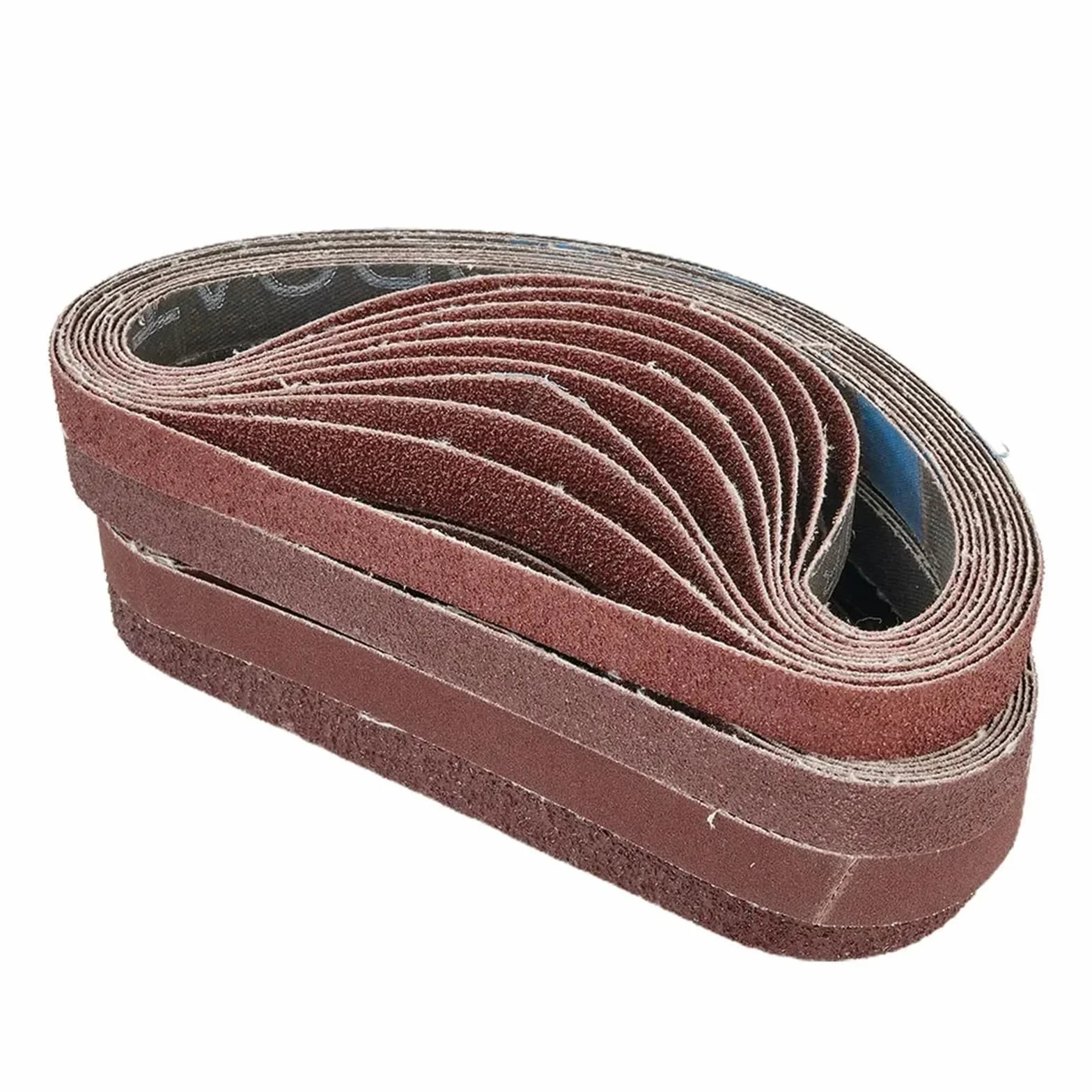 Papier ścierny do szlifierek taśmowych, 50 szt. pasów ściernych 13 x 457 mm, ziarnistość 40/60/80/120/180/240, zestawu pilnikowych, akcesoria narzędzi(60)