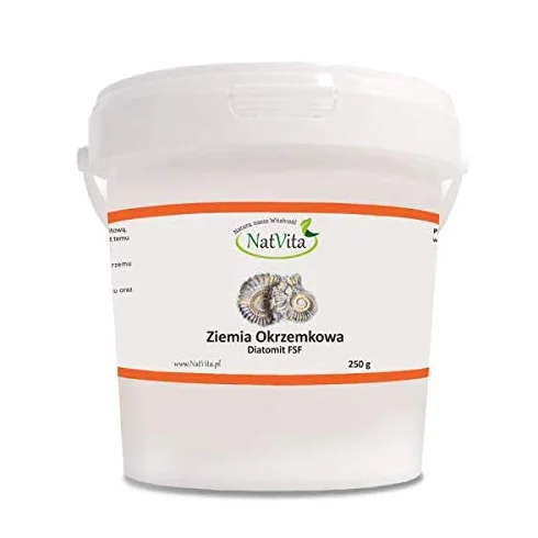 Fossil Shell Mąka Diatomit Ziemia Okrzemkowa 250g Organiczna