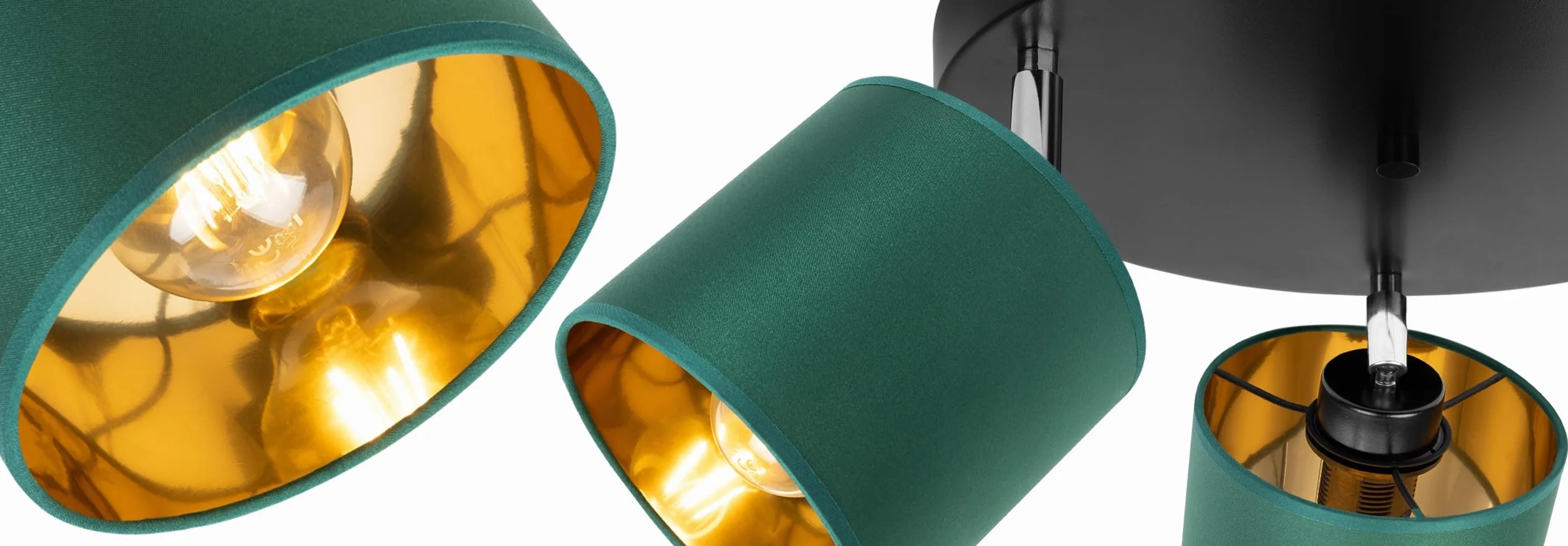 Lampa wisząca sufitowa żyrandol złota plafon LED – Nowoczesna lampa sufitowa LED do salonu, sypialni i kuchni