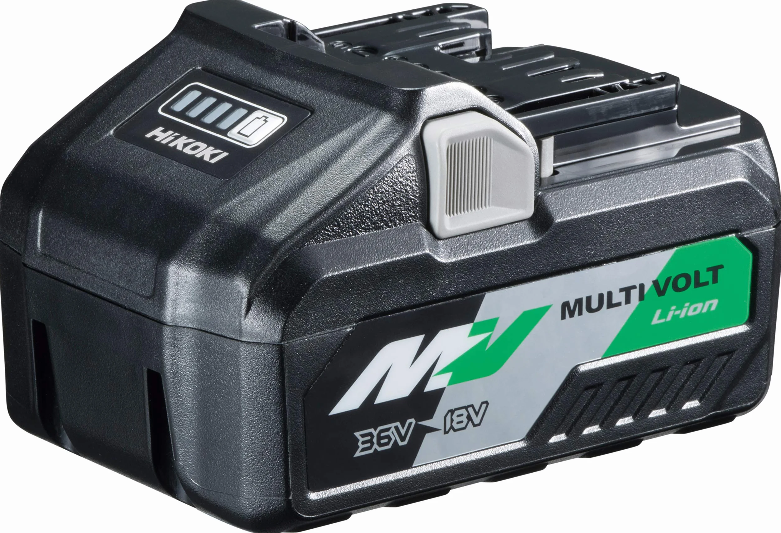 HiKOKI Multi Volt Akku BSL36B18 (18V 8.0 Ah / 36V 4 Ah Akku, 4-Stufen-LED Ladestandskontrolle)