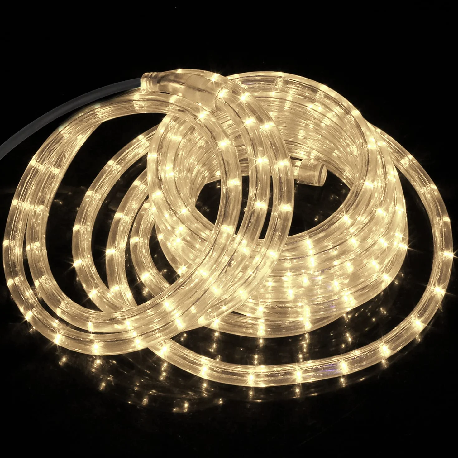 Forever Speed 8M wąż świetlny LED, listwa świetlna, wąż do zastosowania wewnątrz i na zewnątrz, ciepła biel