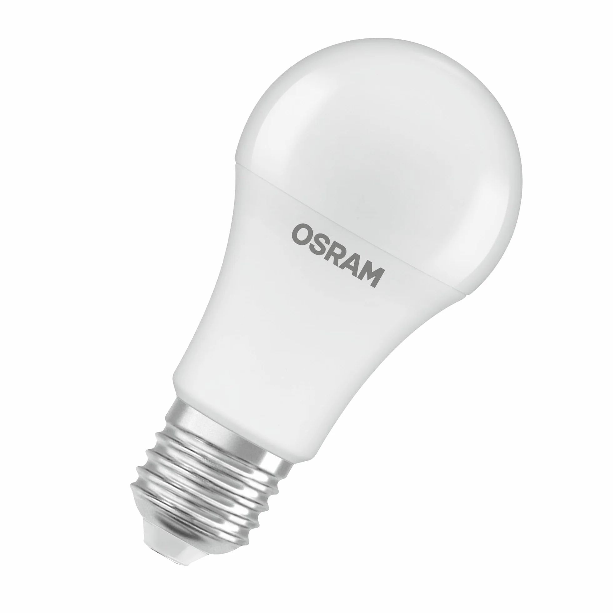OSRAM Żarówka LED Base Classic A75, kształt żarówki 10W 840, 4000K, zimna biel, E27, matowa, 1055 lm, odporna na wstrząsy i wibracje