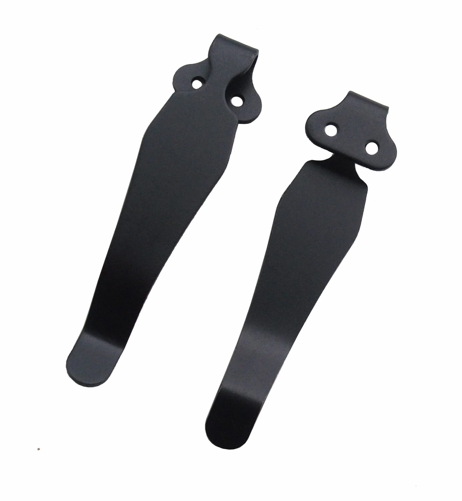 2-częściowy zestaw klipsów Deep Carry Pocket Clip zamiennik do Spyder C10 C11 C81, EDC, scyzoryk z klipsem i składanym nożem typu "zrób to sam", Kydex klipsy do talii