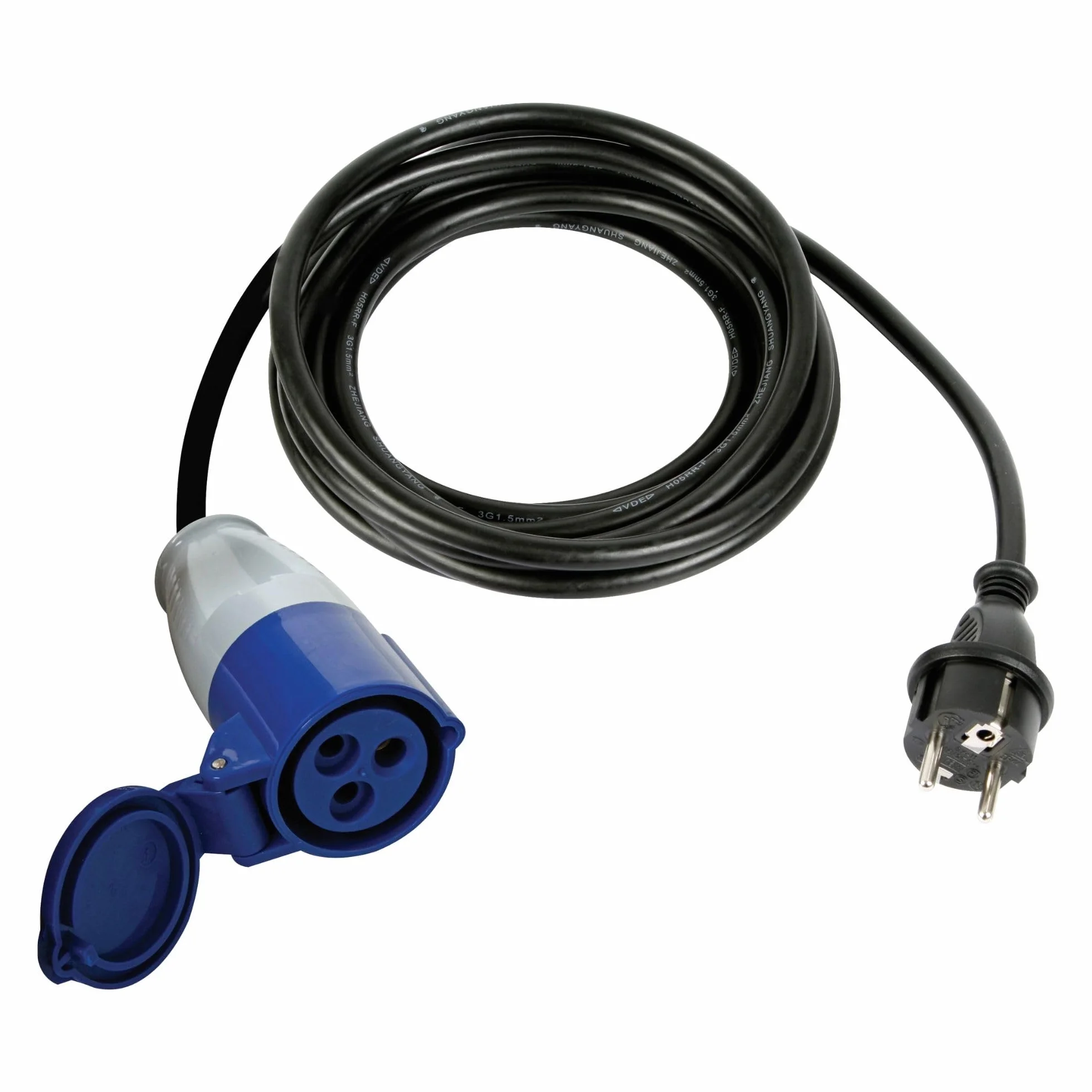 PEREL - ECEEA3 kabel wtyczka Schuko na złącze Cee, 3 m 162434