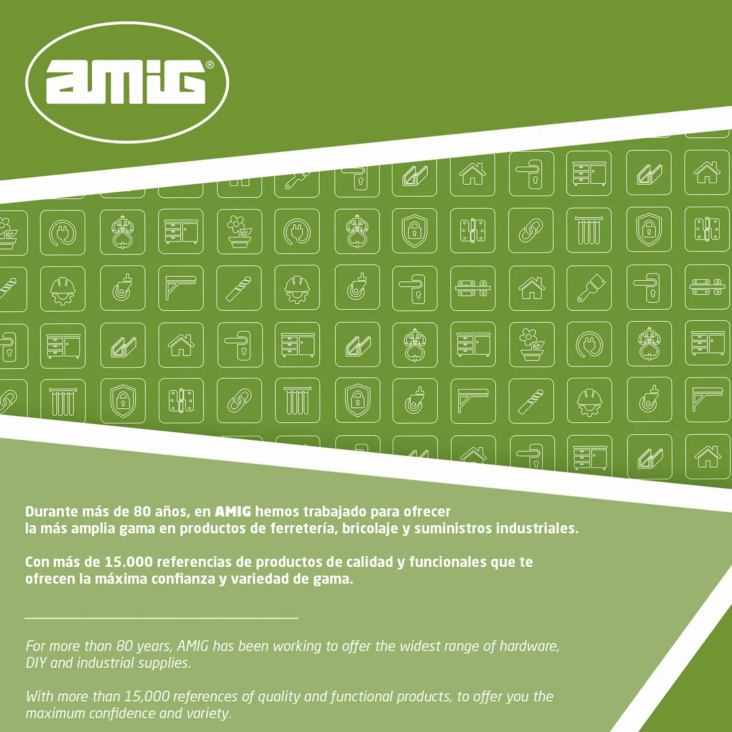 Amig 22040 - Gałka 6807 aluminium czarny