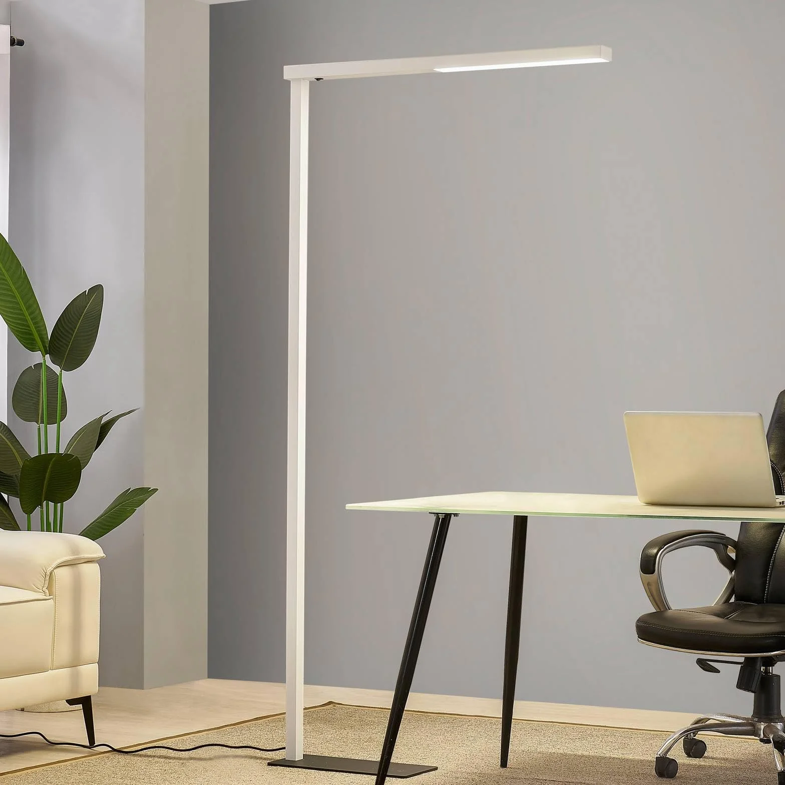 Arcchio LED 2 -punktowa 'Tamilo ', styl nowoczesny, m. in. do biura, kolor biały, opal, aluminium