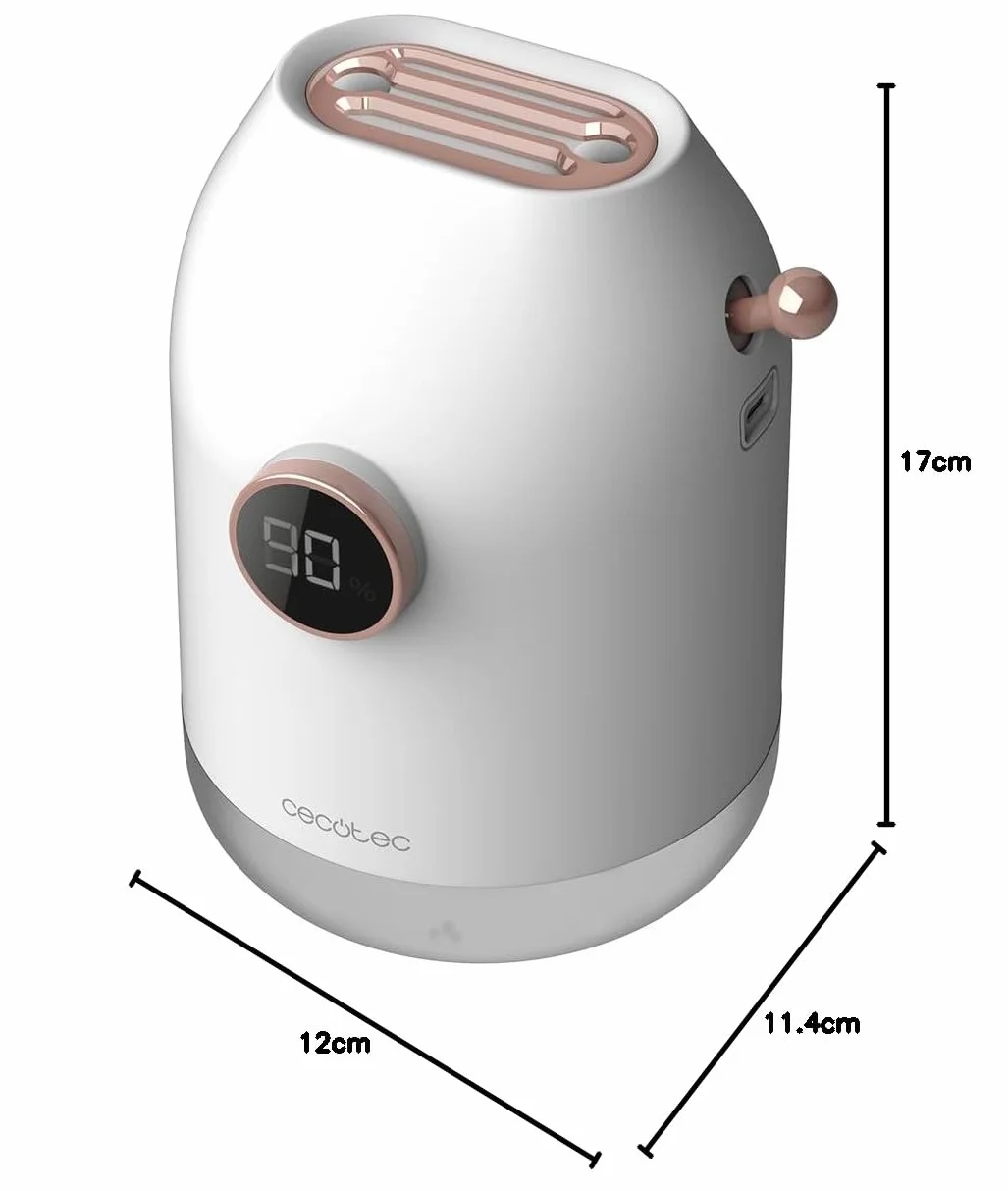 Cecotec PureAroma 550 Cordless Dyfuzor zapachowy Nawilżacz Powietrza 5000 mAh 550 ml