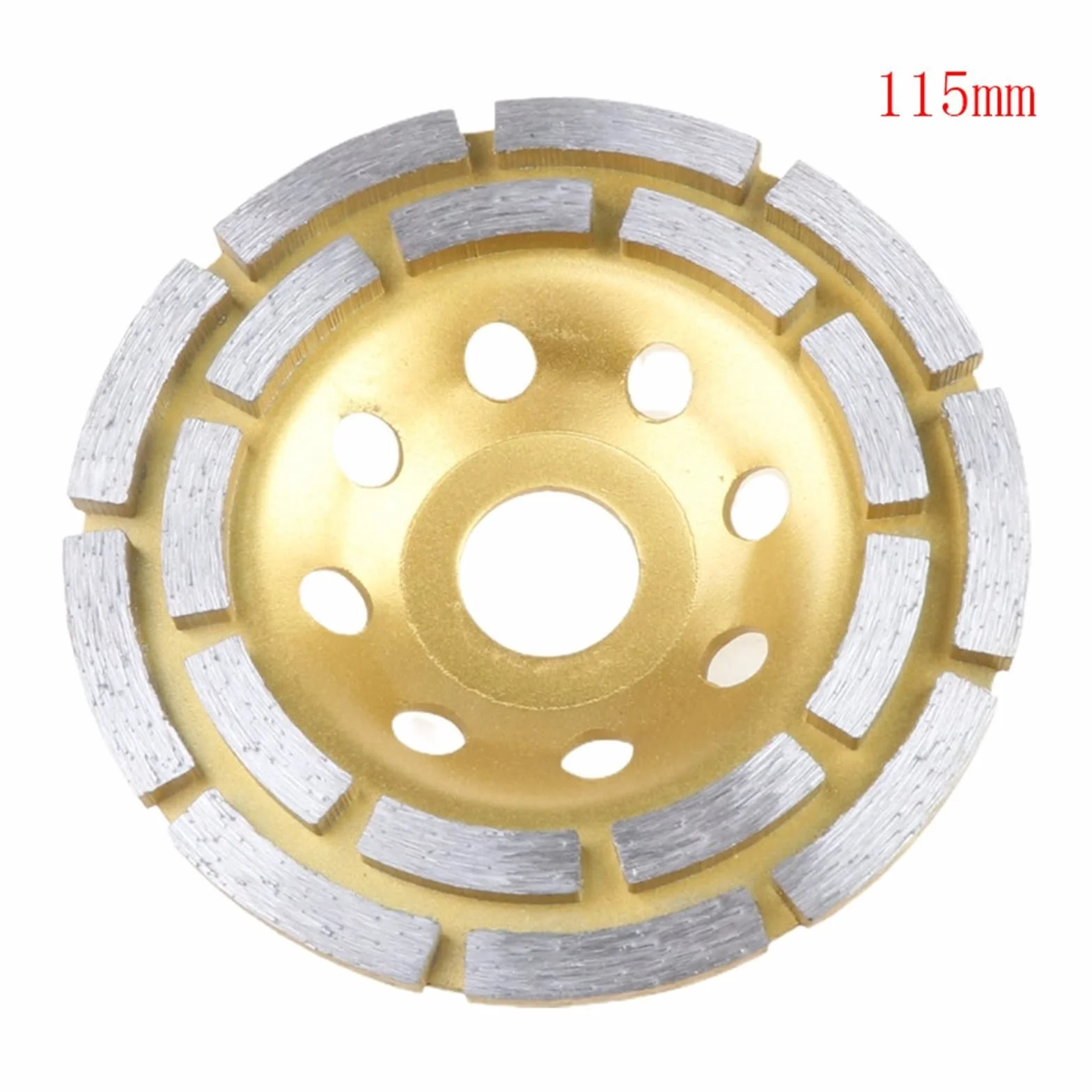 Arkusz ścierny diamentowy, 100/115/125/150/180mm Diamentowa tarcza szlifierska z segmentem, szlifierka garnkowa, beton, granit, kamień, cięcie(125mm)
