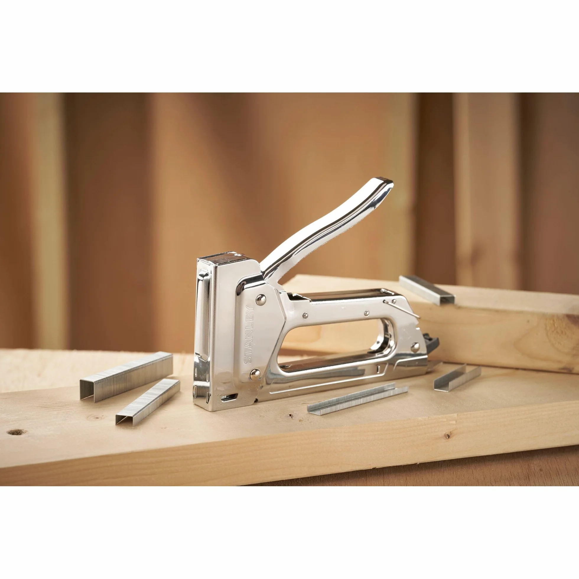 Stanley 6-TR45 TR45 zszywacz, srebrny