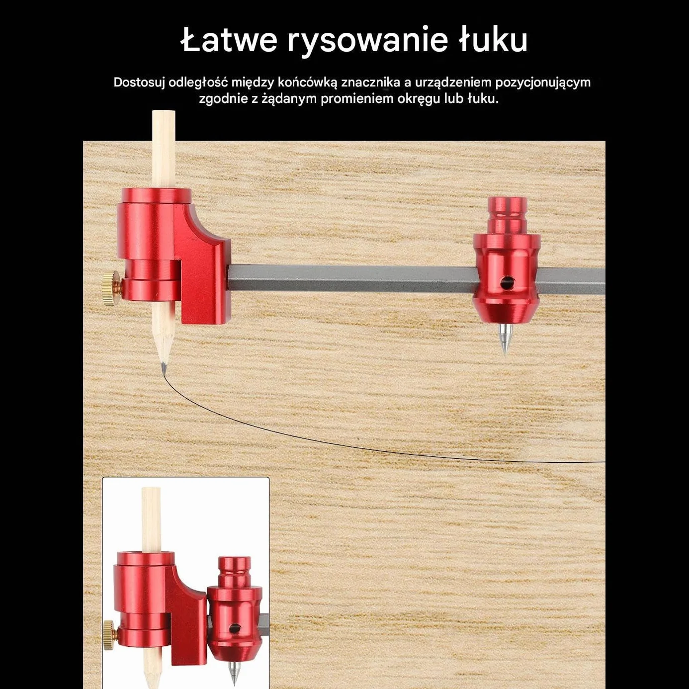 Linijka Stolarska Do Stolarstwa Precyzyjny I Antypoślizgowy Uchwyt | Zestaw Linijek Do Znakowania I Dopasowania Dla Stolarstwa Dla Renowacji Budowy Produkcji Mebli Fachowców Początkujących