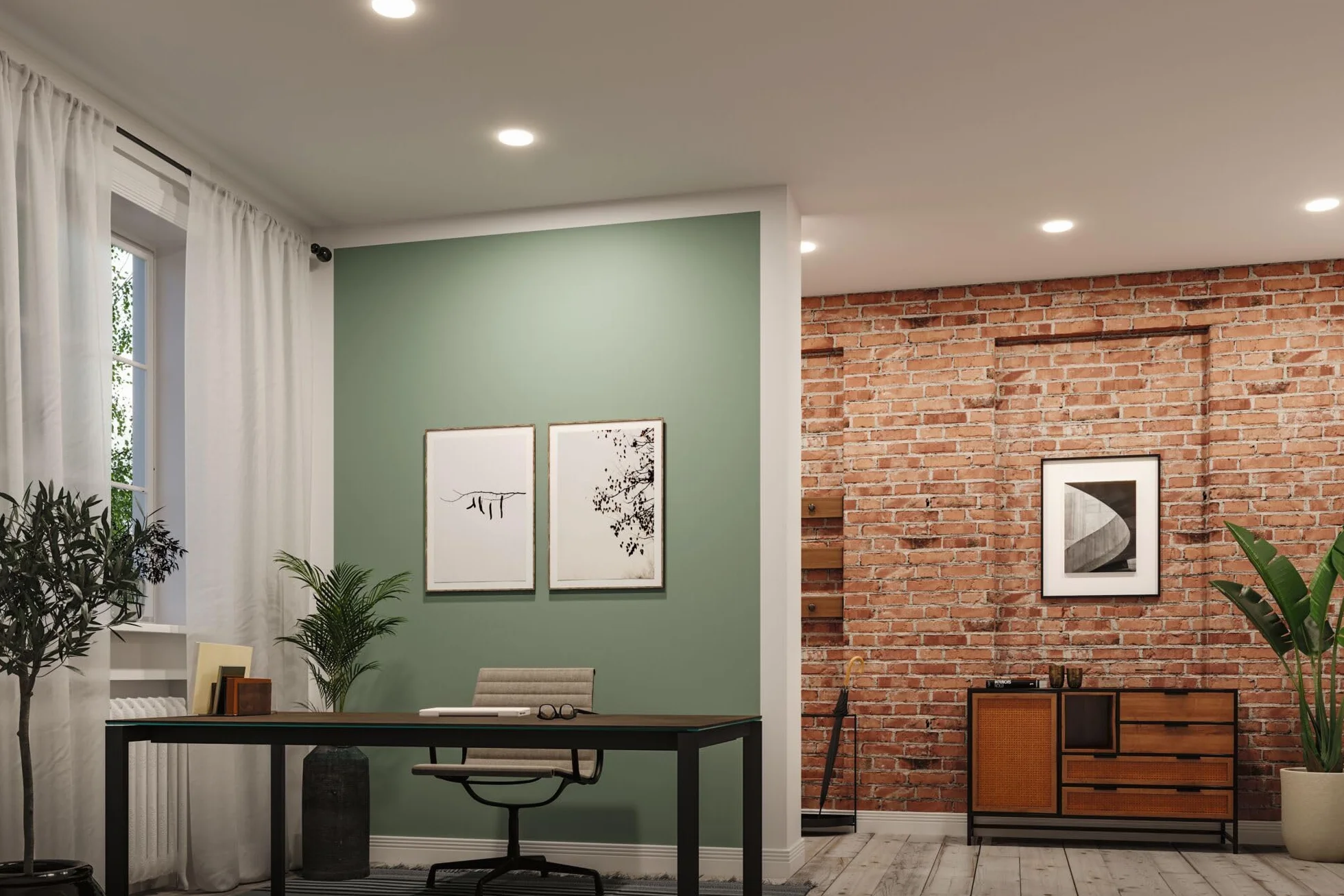 Paulmann 79939 LED panel wpuszczany Veluna VariFit Edge 120 mm okrągły, ciepłobiały, biały, tw. sztuczne, system oświetleniowy 3000 K