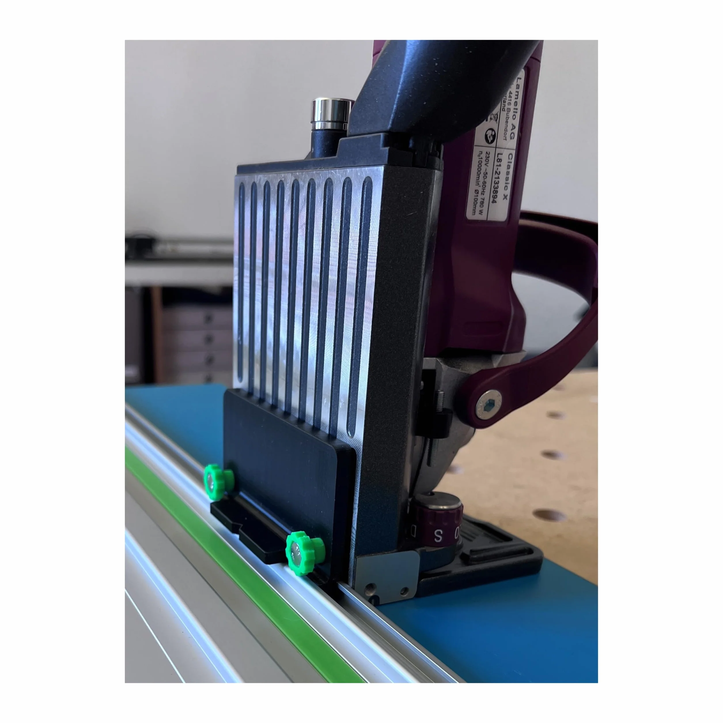 3DHerb Adapter kompatybilny z frezarką lamello Classic X Top 10 i Top 21, pasuje do szyny prowadzącej Festool, najlepsze akcesoria