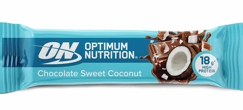 Optimum Nutrition Coconut Protein Bar (12x59g) Chocolate Sweet Coconut