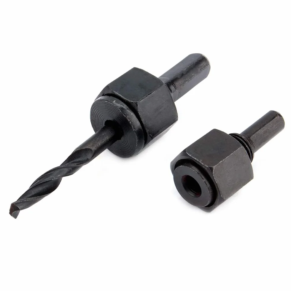 Otwornica 16-częściowy Zestaw Wierteł do Otworów 19-127 Mm, Zestaw Pił Tarczowych z Płytką Wzmacniającą i Kluczem Imbusowym, Plastikowe Pudełko