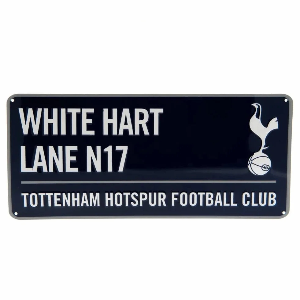 Tottenham kolorowy znak uliczny - wielokolorowy