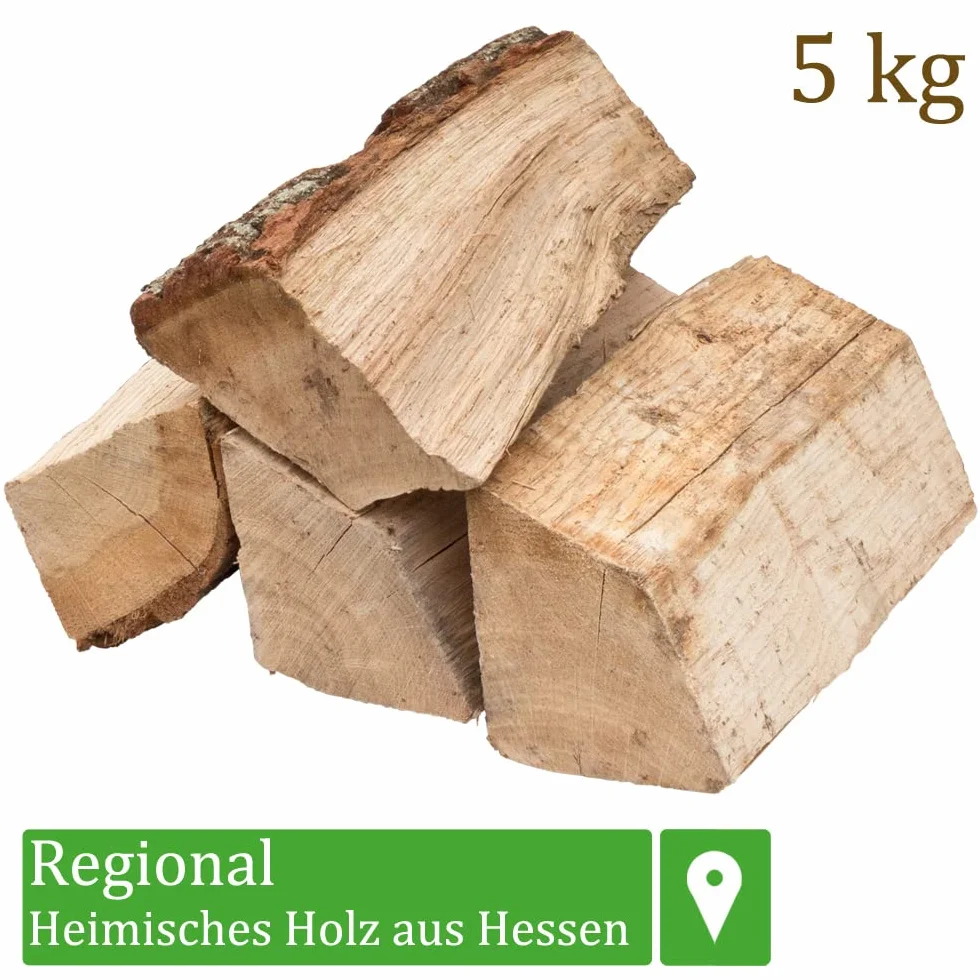 Drewno opałowe, drewno dębowe, do pieca, kominka, paleniska, grilla, w szczapach 25 cm, suszone, 10 kg
