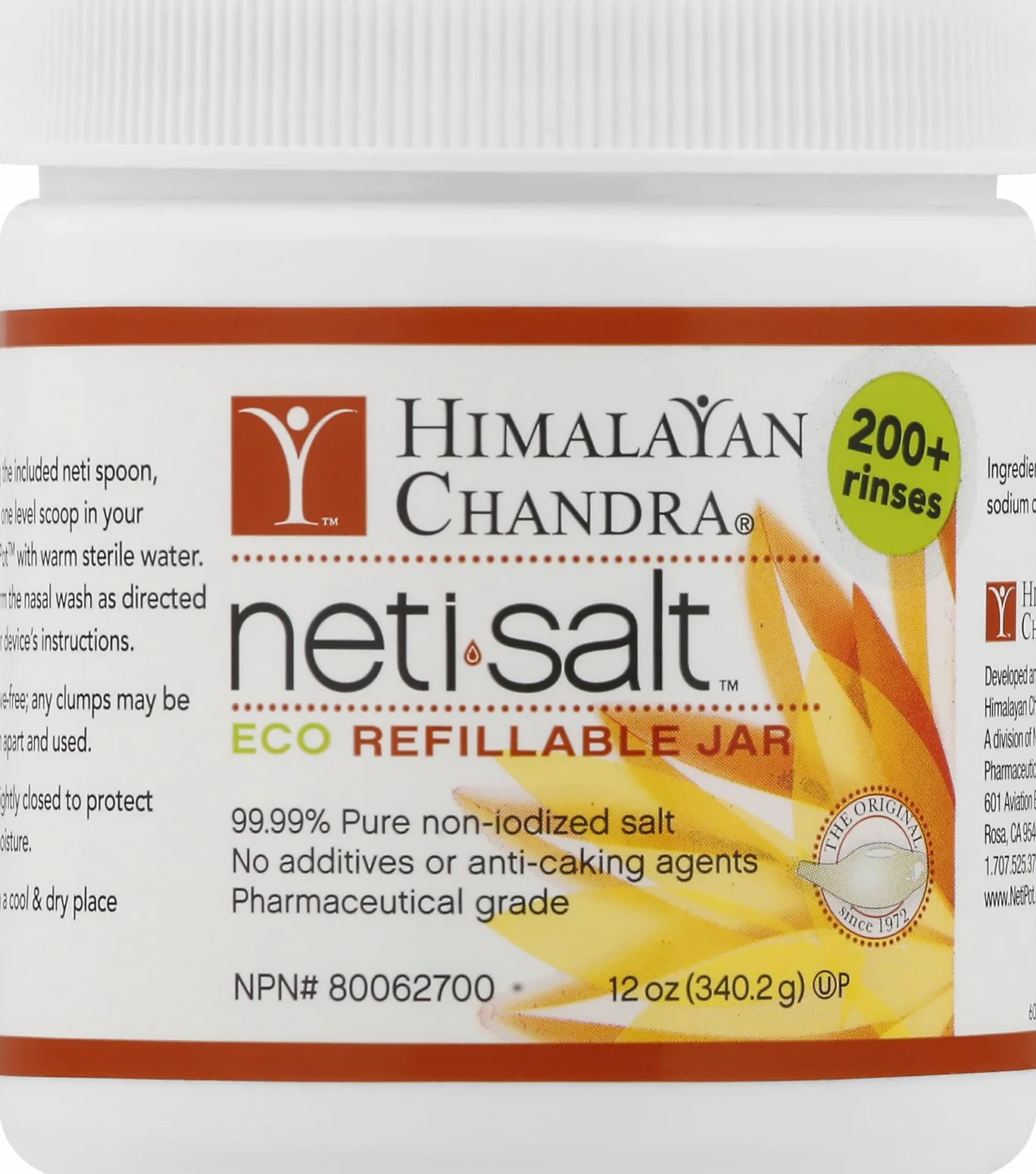 Himalayan Institute Neti Pot Salt, 12 oz