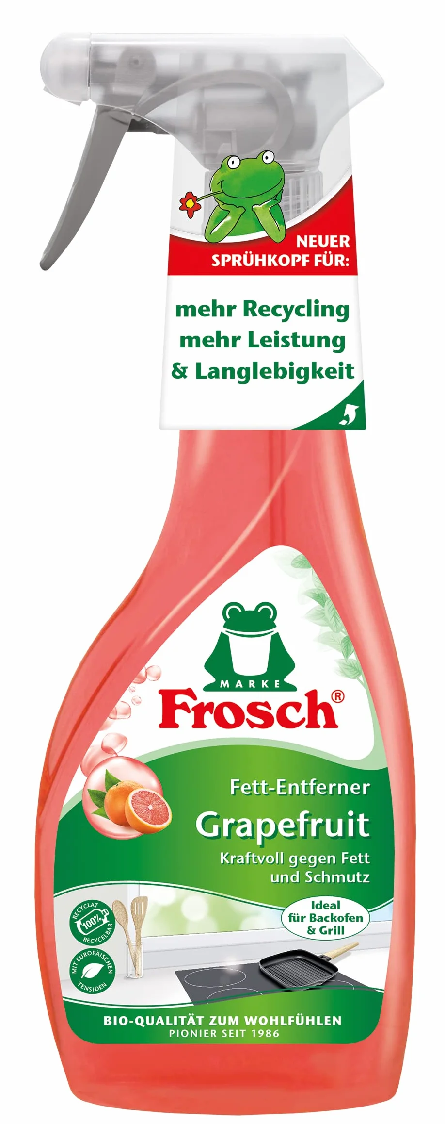 Frosch Środek do usuwania tłuszczu, grejpfruta, 0,5 l