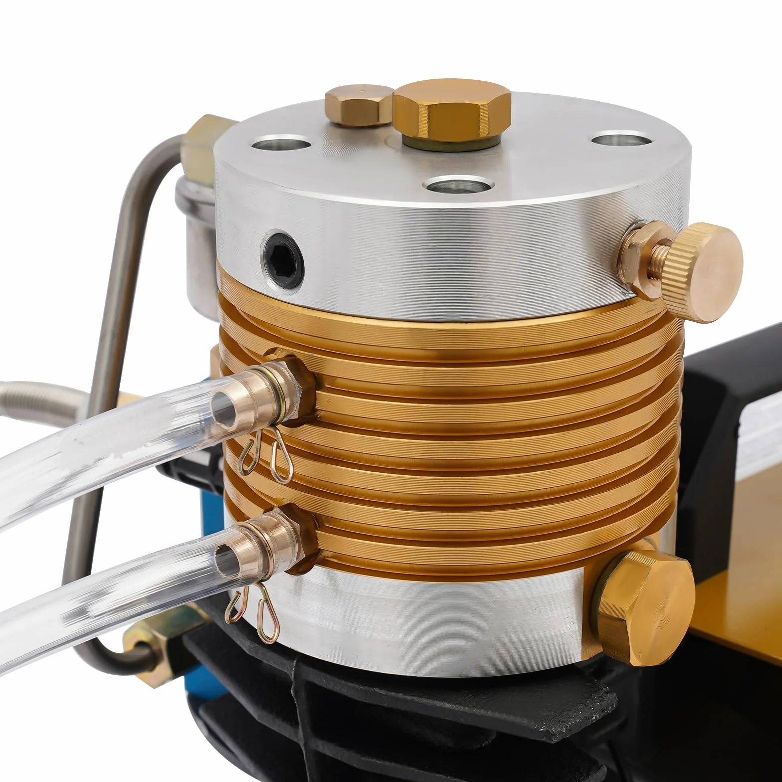 Sprężarka wysokociśnieniowa 220 V, 50 Hz, 300 bar, 4500 psi, 130 l/min, przenośna sprężarka powietrza, pompa wysokociśnieniowa, pistolet pneumatyczny do pistoletów PC z separatorem wody/oleju
