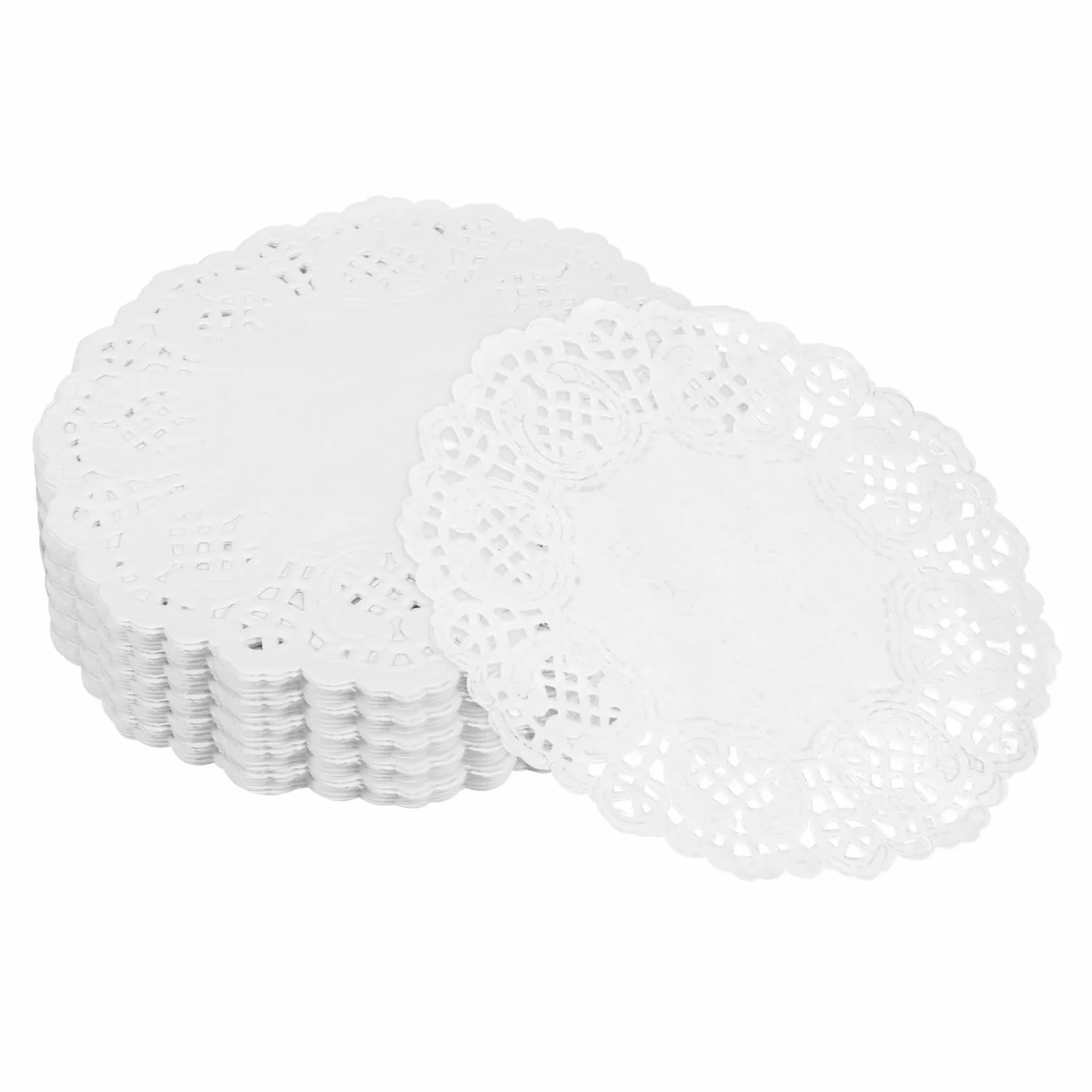 iplusmile Eleganckie 140-częściowe Okrągłe Papierowe Serwetki Do Pieczenia 8 5 Cala Jednorazowa Lalka Na Stół Deserowy Na Rocznicę Ślubu Urodziny