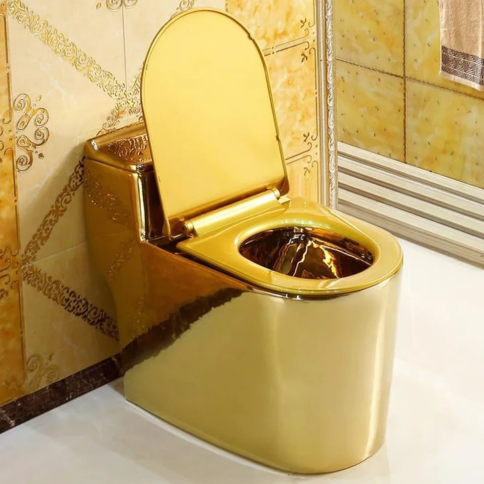 d Jednoczęściowa toaleta do łazienek t Seat Slish muszla klozetowa 305 mm 68 x 61 x 38 cm – aktualizacja łazienki