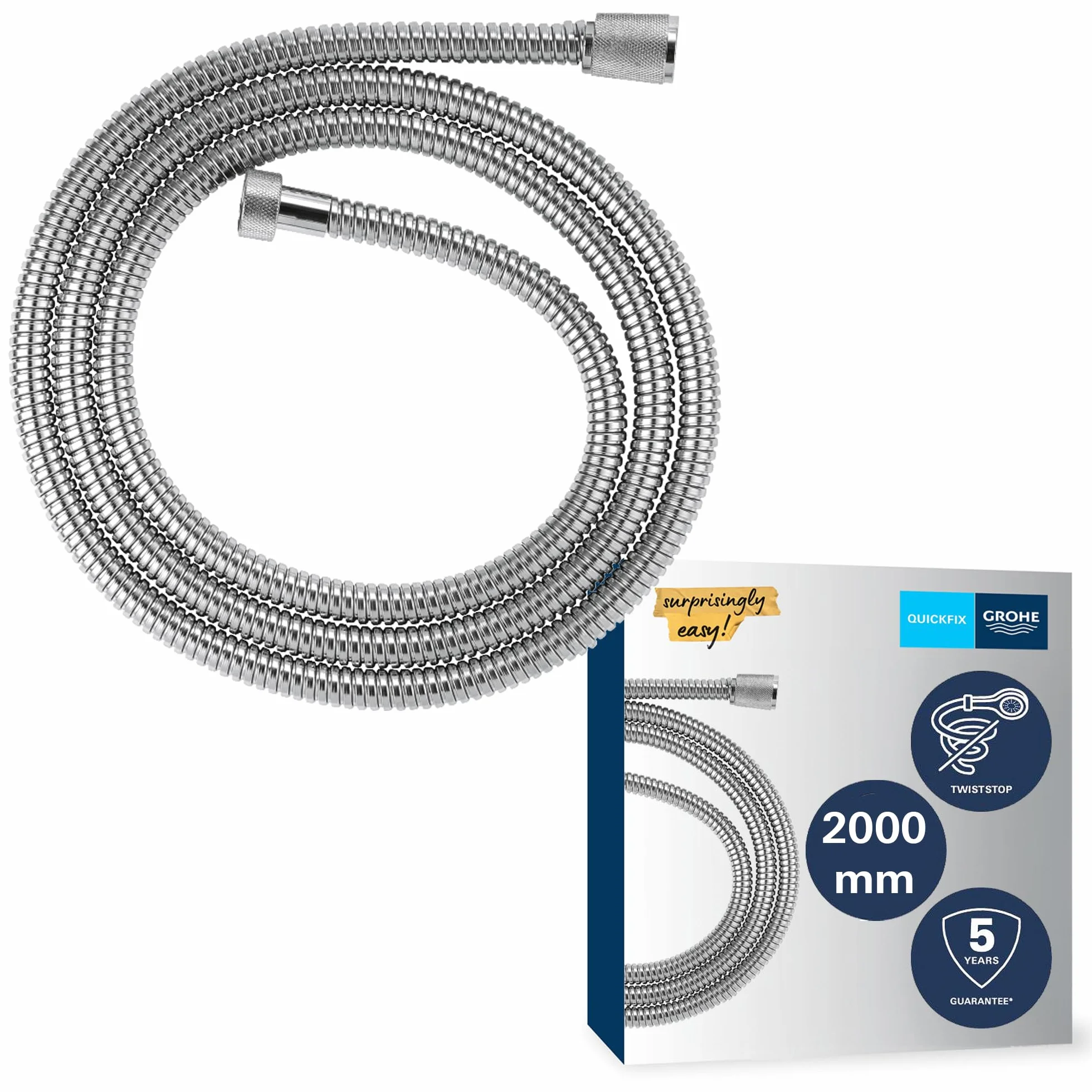Grohe VitalioFlex Metal hose 2000mm