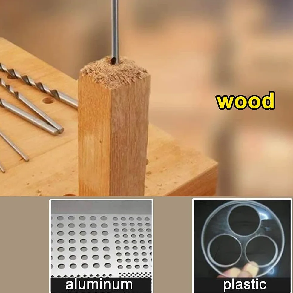 6 mm HSS Extra Long 200mm wiertło kręte z prostym trzonkiem do stali drewna z tworzywa sztucznego ze stopu aluminium