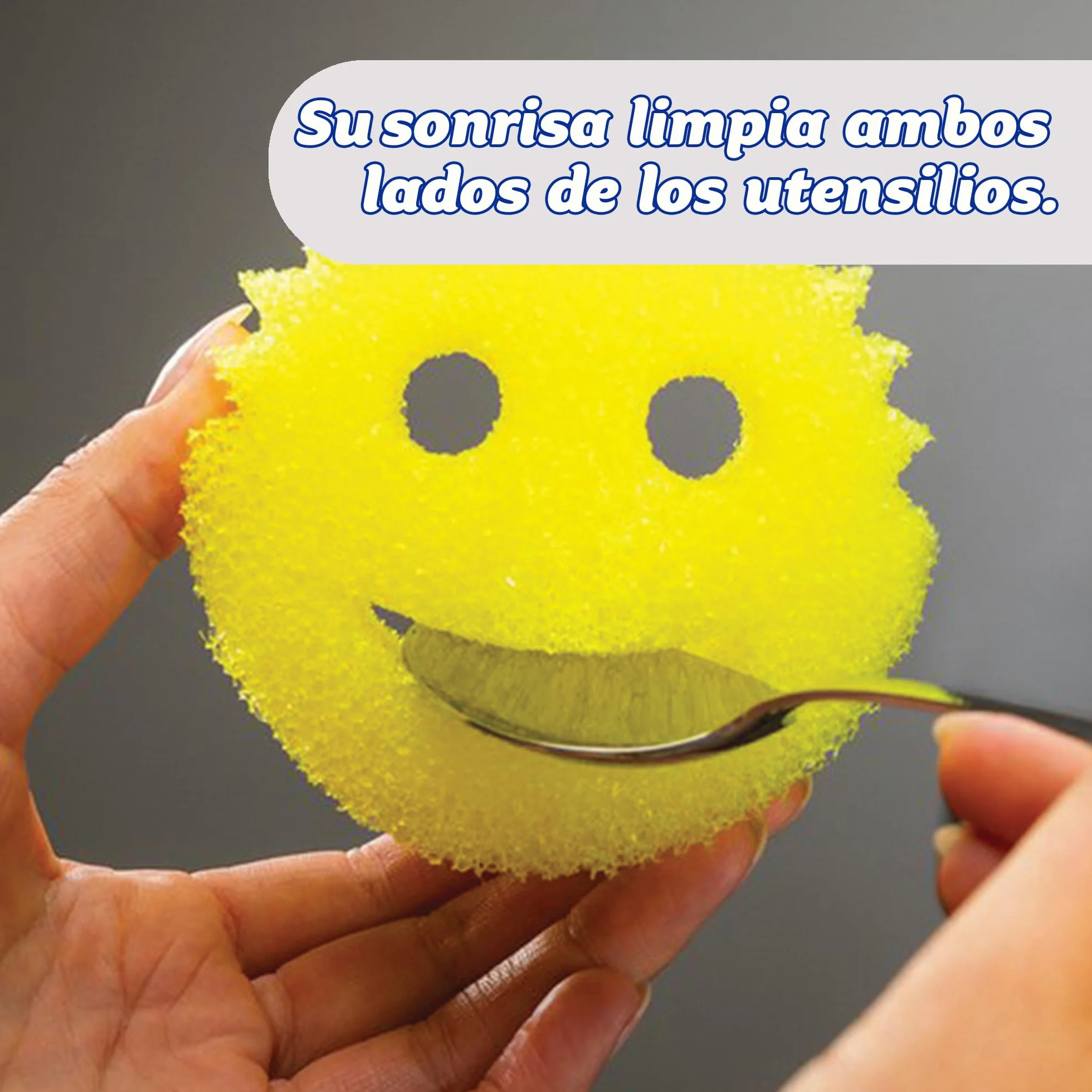 Scrub Daddy Flextexture Gąbka, Żółty, 8 szt.