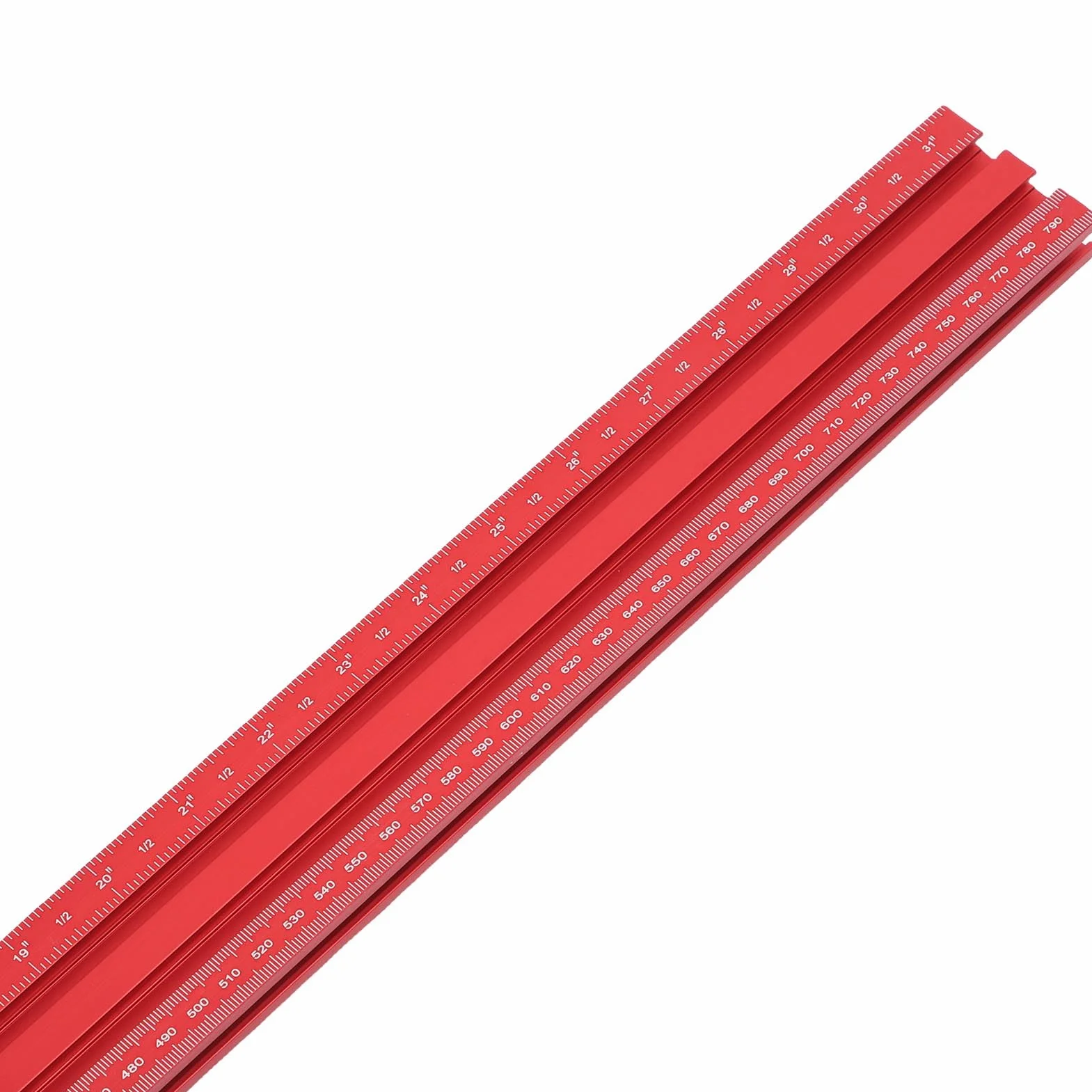 Wakects Regulowany Szablon Frezarki, Stop Aluminium, Uniwersalny System Szyn, Precyzyjne Skale Pomiarowe do Projektów Związanych z obróbką Drewna, Regulowana długość 800 Mm dla Hobbystów i