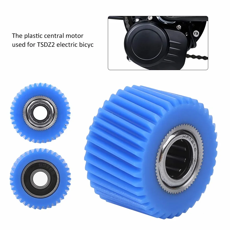 RiToEasysports Premium Interal Nylon Gear zamiennik, rękawice do TSDZ2 Mid Drive Motor Engine Airsoft, wyposażenie ochronne