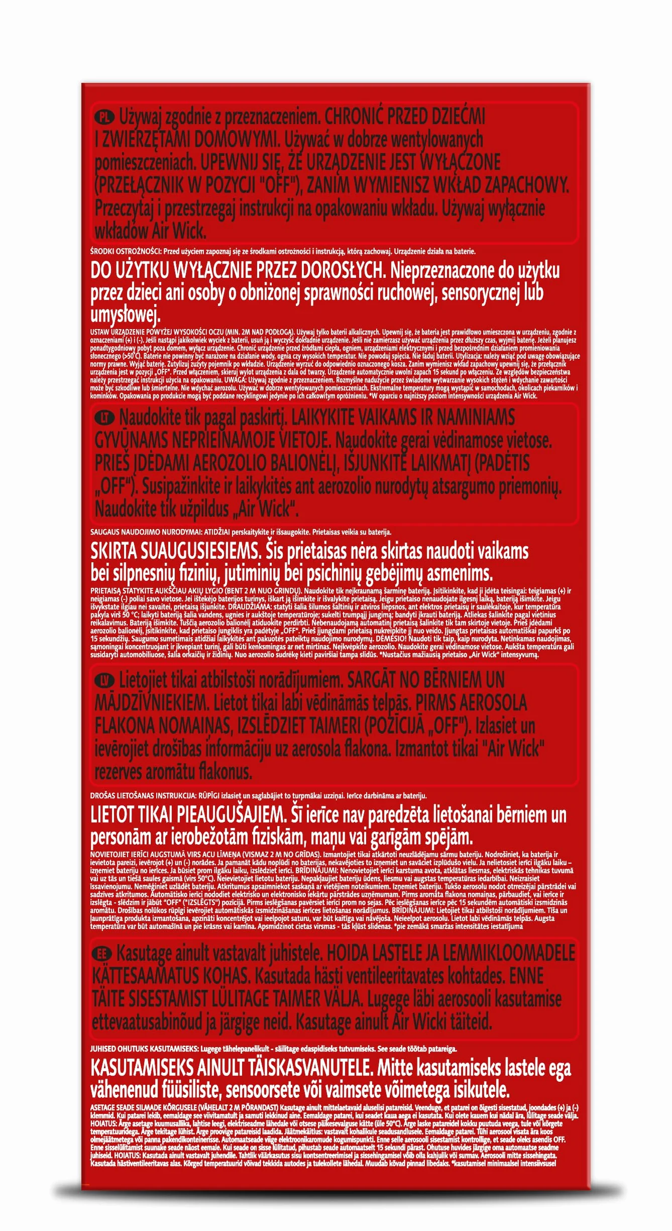 Air Wick Freshmatic Soczyste Owoce Leśne/Red Berries 250 ml Komplet
