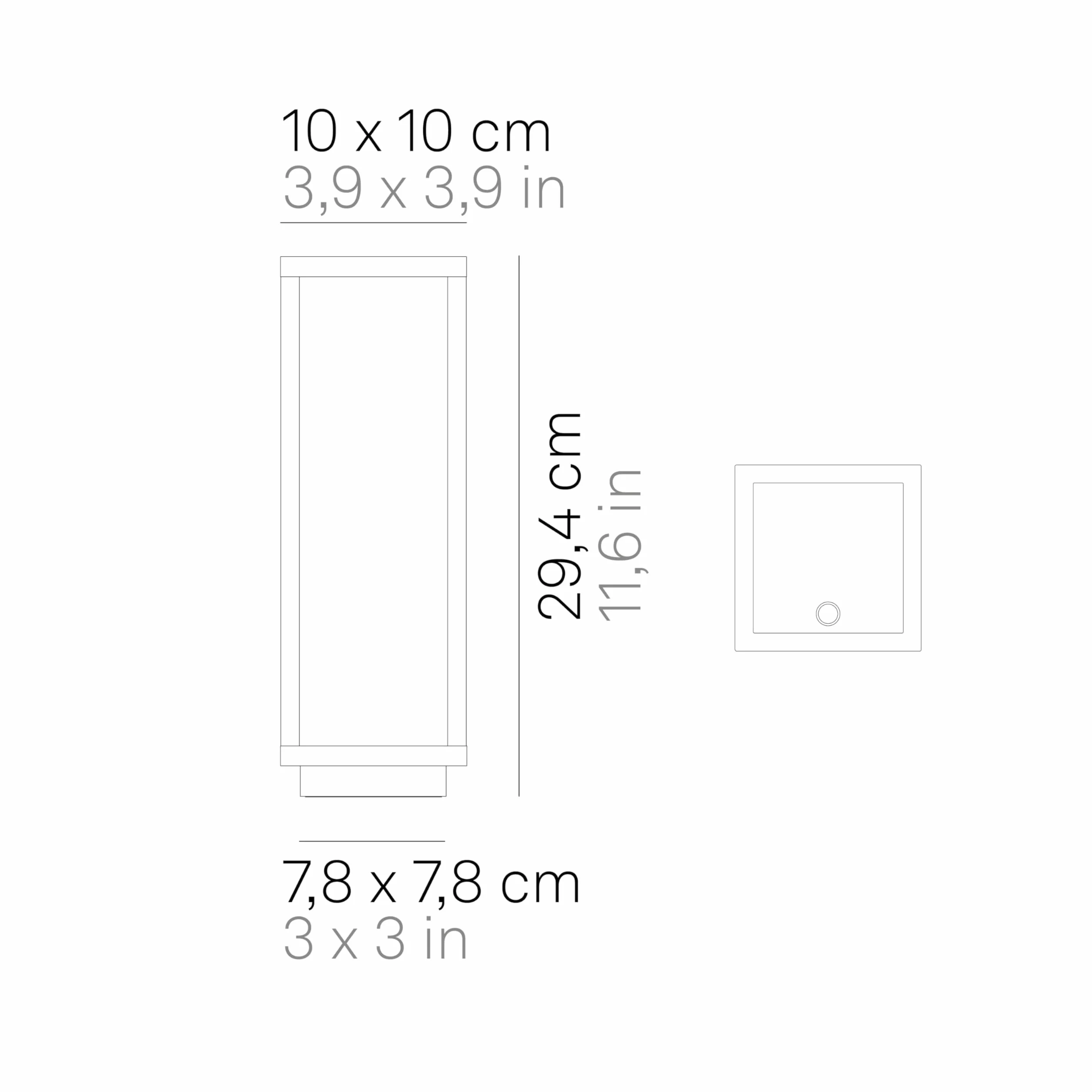Zafferano, Home Pro Lamp, Bezprzewodowa Zasilana Akumulatorowo Lampa Stołowa ze Sterowaniem Dotykowym, do Użytku Wewnętrznego i Zewnętrznego, Ściemniacz, 3000 K, Wysokość 29,4 cm, Kolor Biały