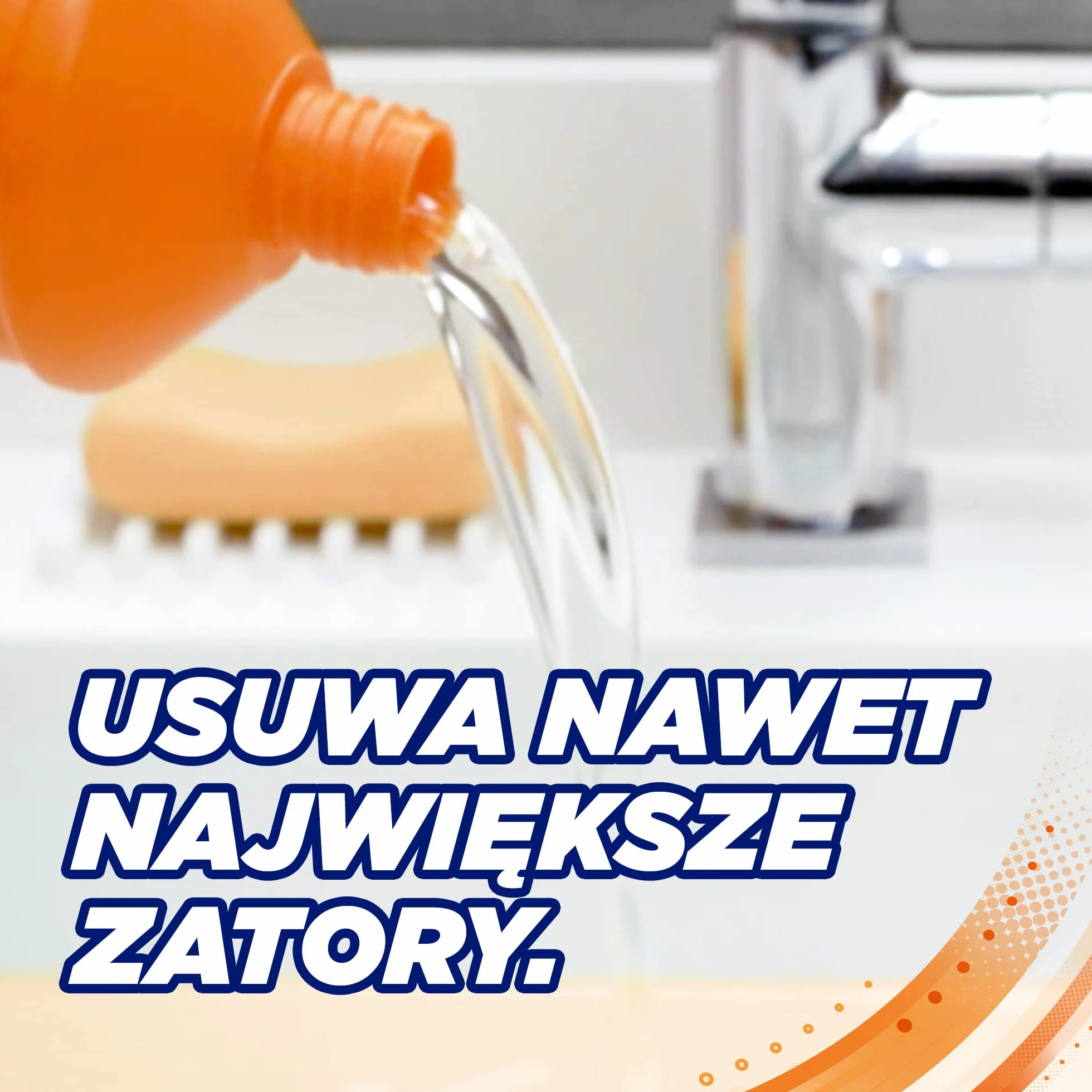 Mr Muscle Power Gel do Udrażniania Rur, Silny dla Zatorów, Bezpieczny dla Rur, 1000 ml