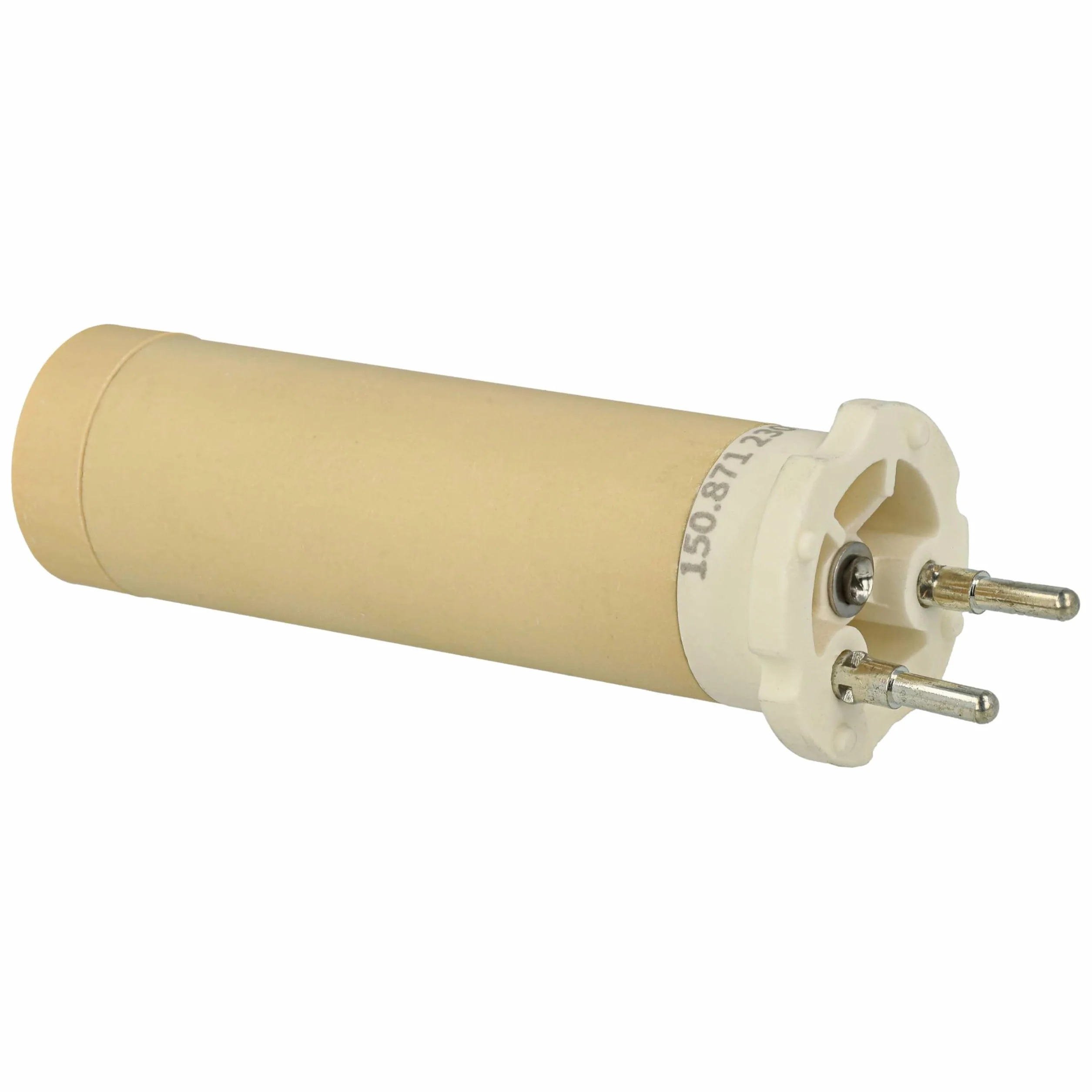 vhbw 2 x element grzejny kompatybilny z pistoletem spawalniczym Leister Igniter BM4 - 1050 W, ceramiczny rdzeń grzewczy, 2,6 x 9,1 cm