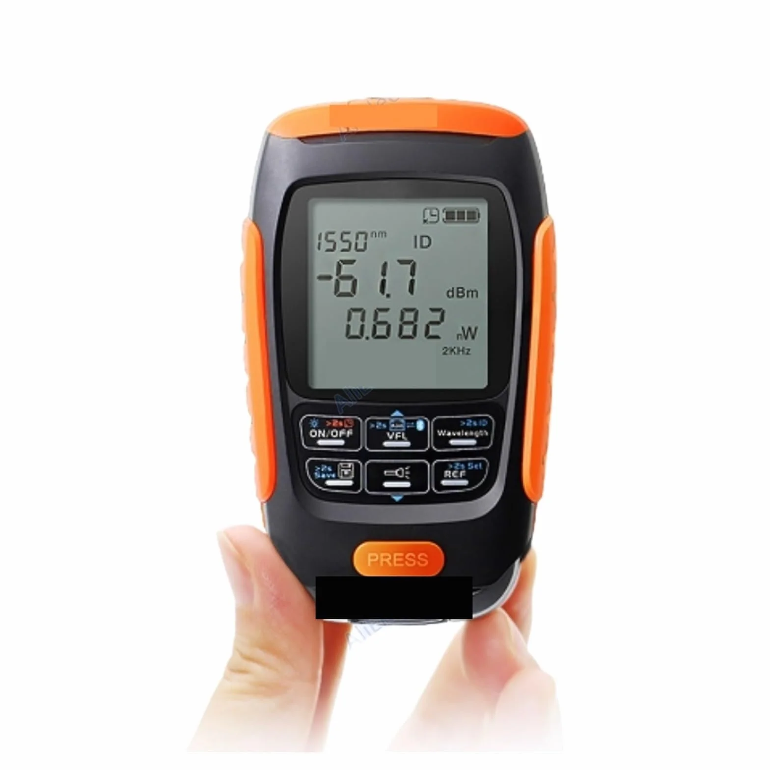 Mini Światłowodowy Miernik Mocy Lokalizator Uszkodzeń Wizualnych Tester Światłowodów Test Kabla Sieciowego 5 Km 15 30 Profesjonalne narzędzie dla elektryków(50C-15mw 15KM)