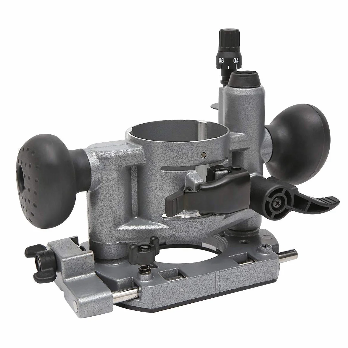 KATSU frezarka górnowrzecionowa, zestaw frezów krawędziowych, 18 V, z 3 podstawami + 3 zaciskami, 6 mm, 8 mm i 10 mm + bateria 4,0 Ah i ładowarką
